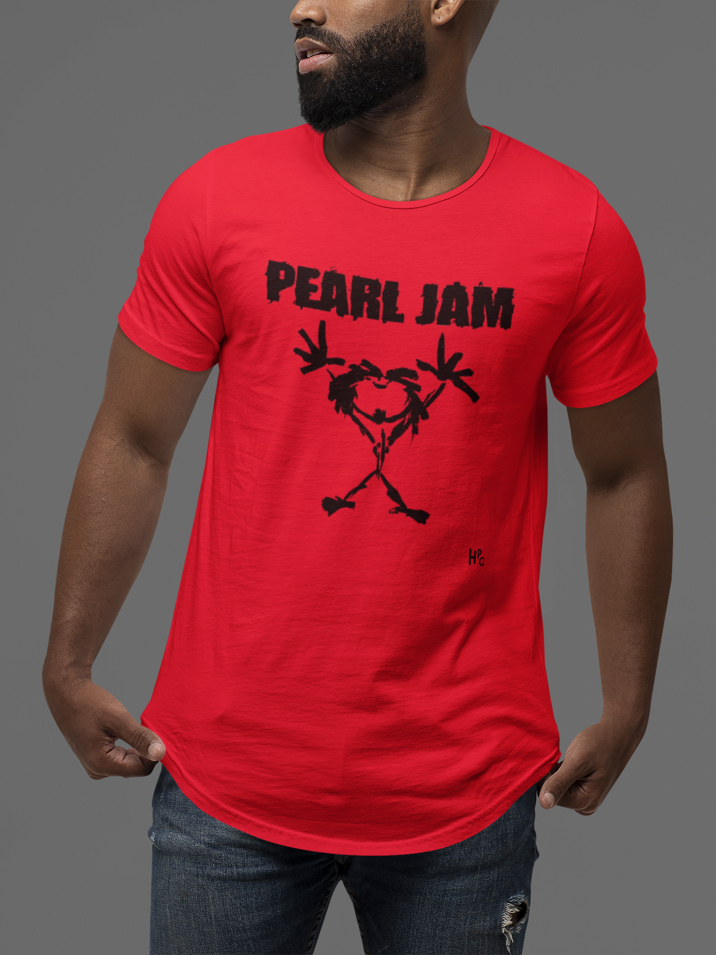 CAMISETA PEARL JAM RED
