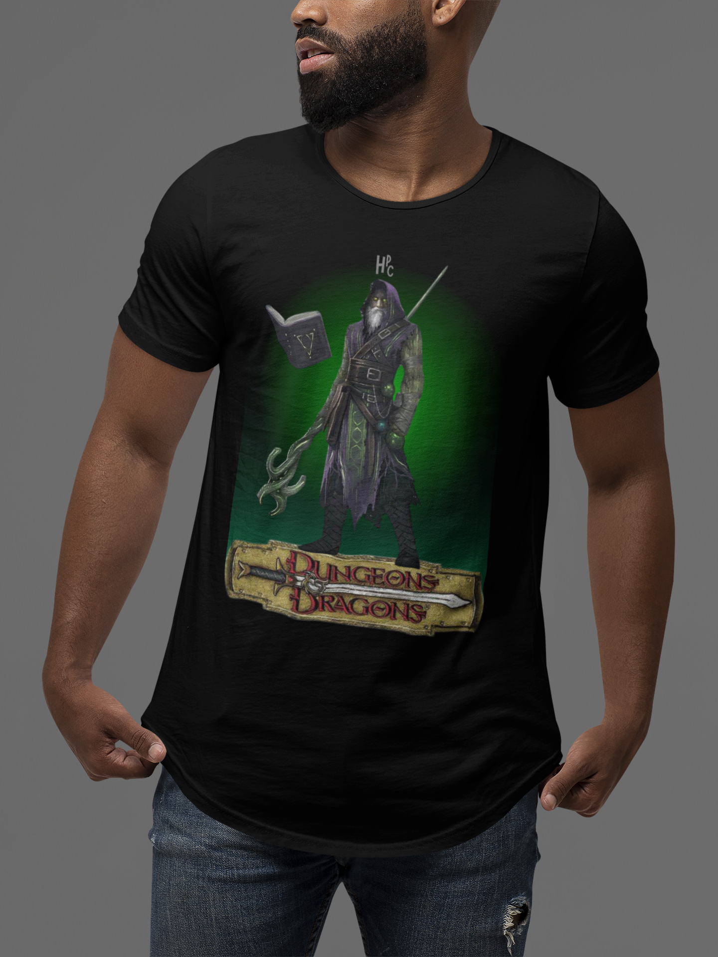 CAMISETA D&D MAGO