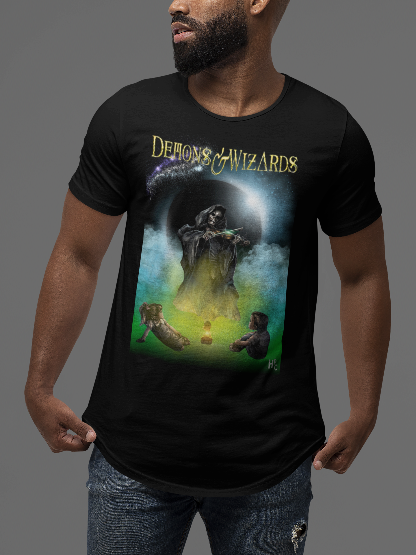 CAMISETA DEMONS & WIZARDS