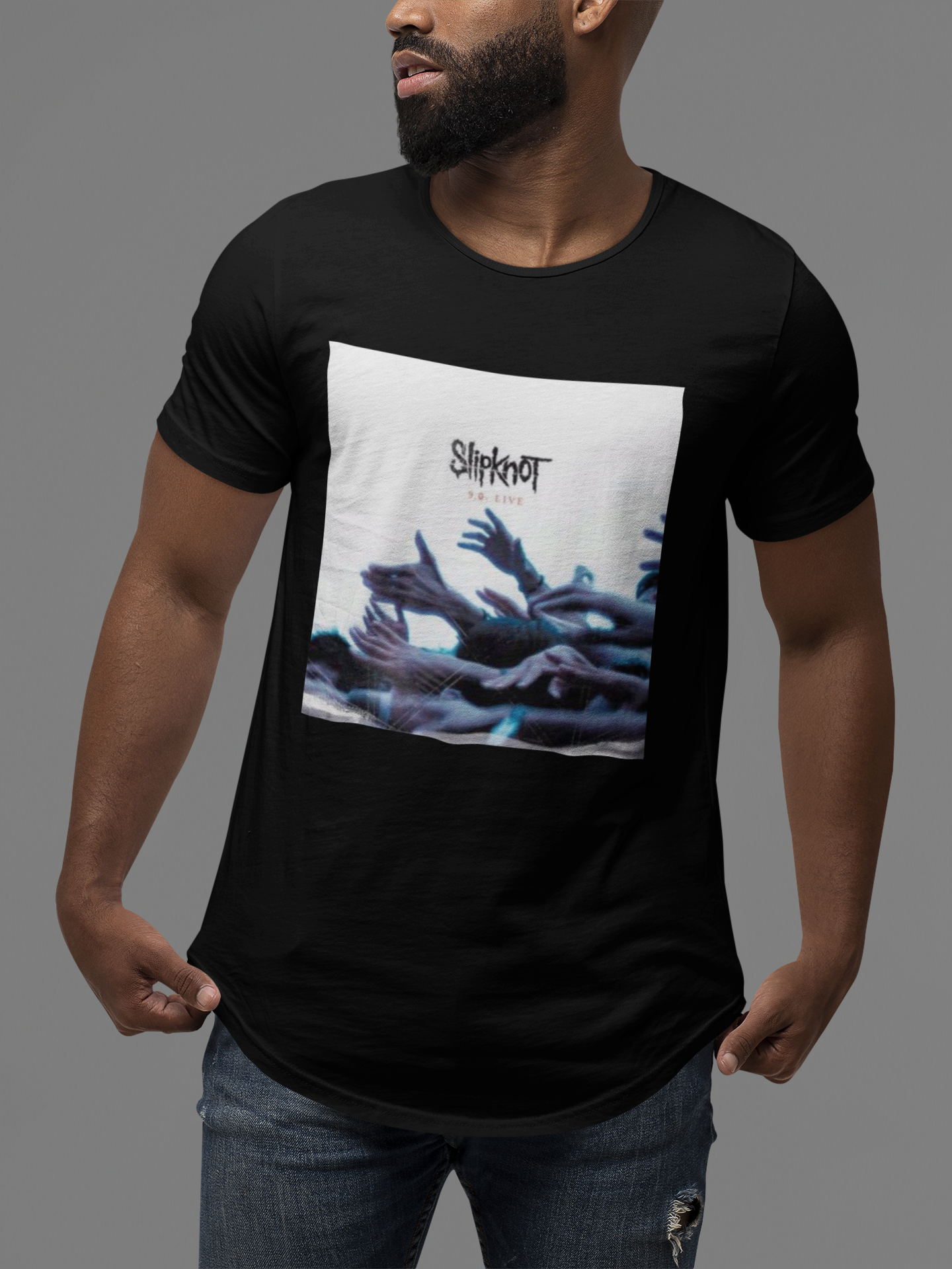 CAMISETA DISCOGRAFIA SLIPKNOT 9.0 LIVE