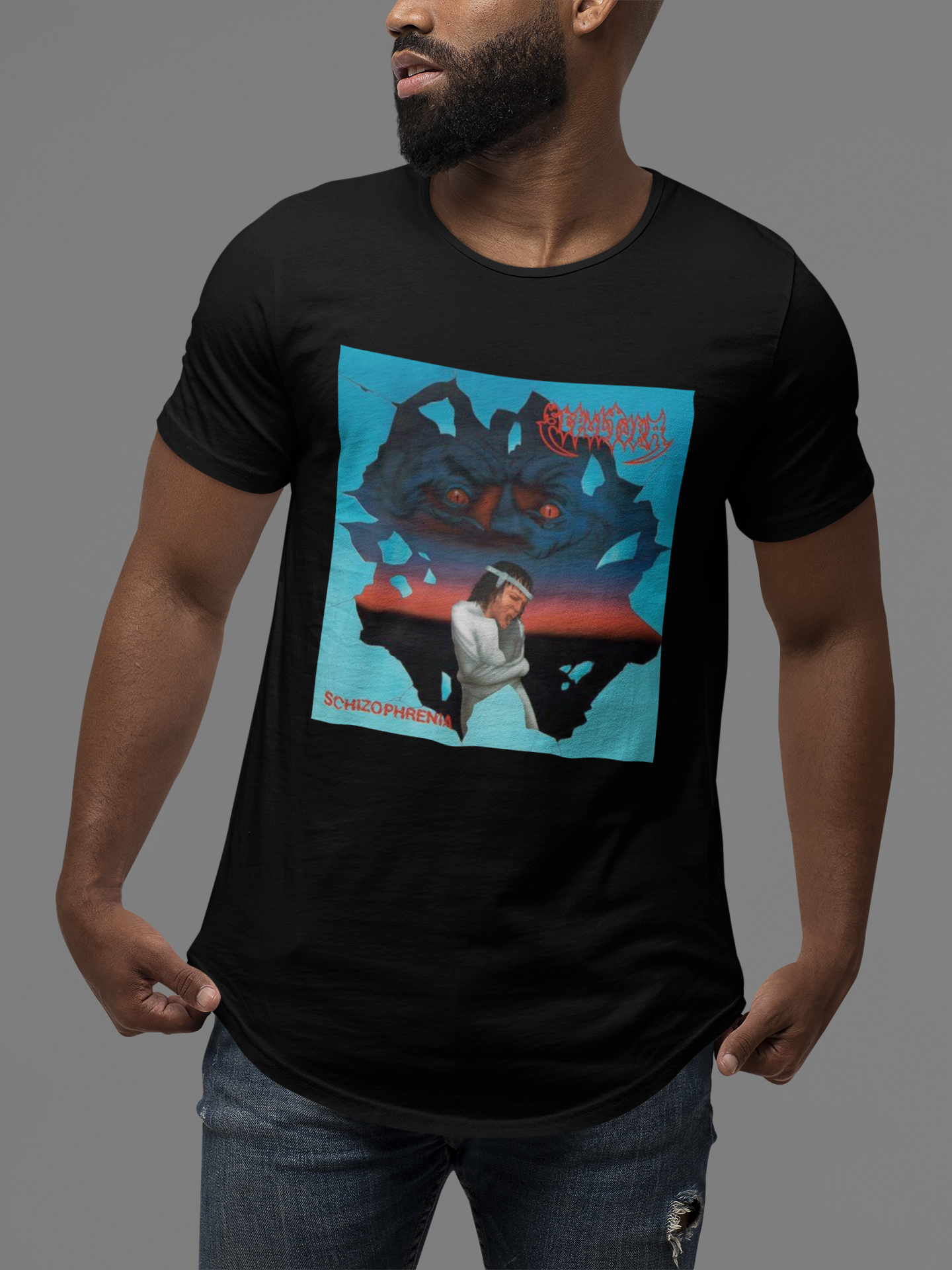 CAMISETA DISCOGRAFIA SEPULTURA SHIZOPHRENIA