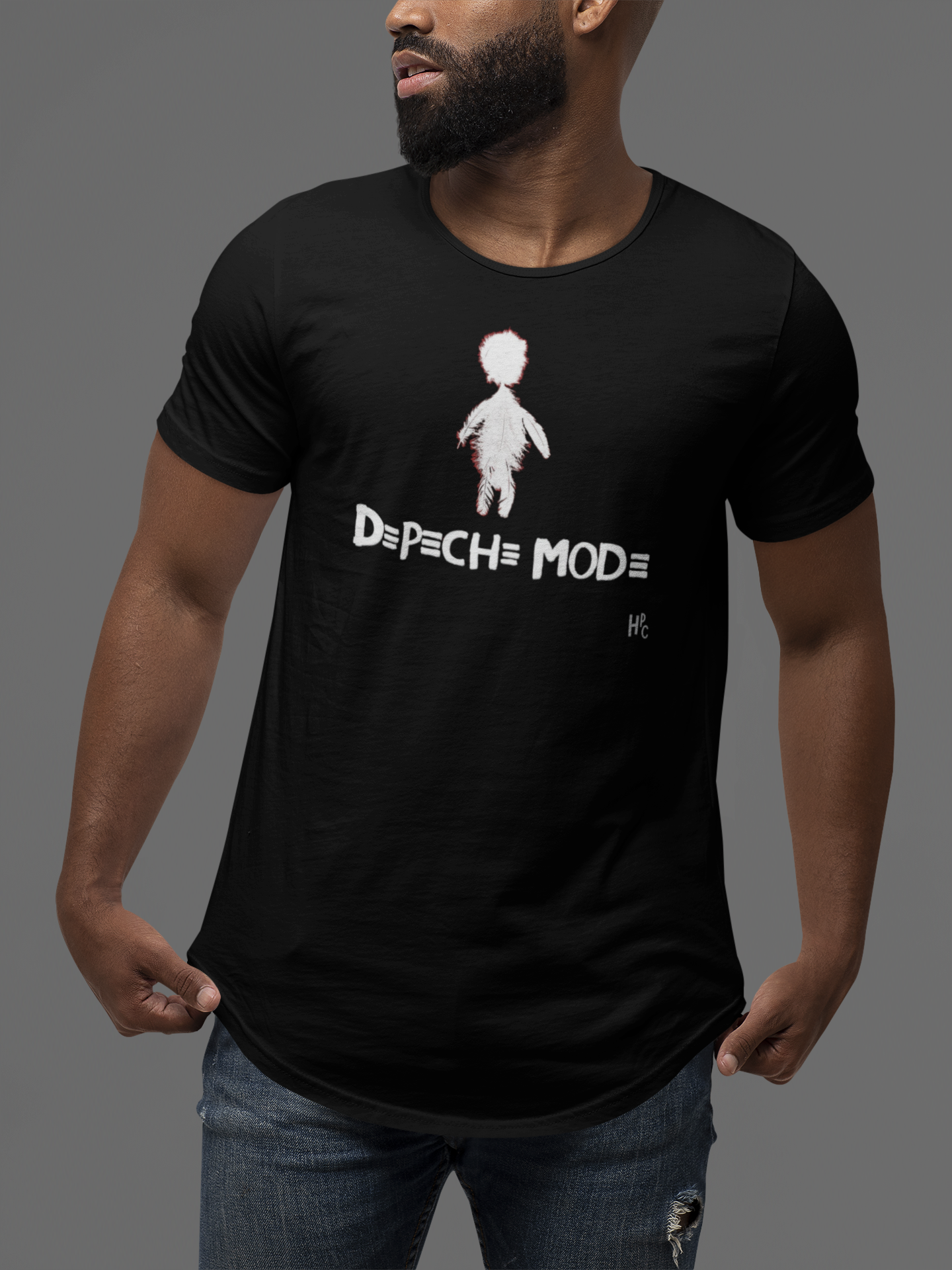 CAMISETA DEPECHE MODE LOGO