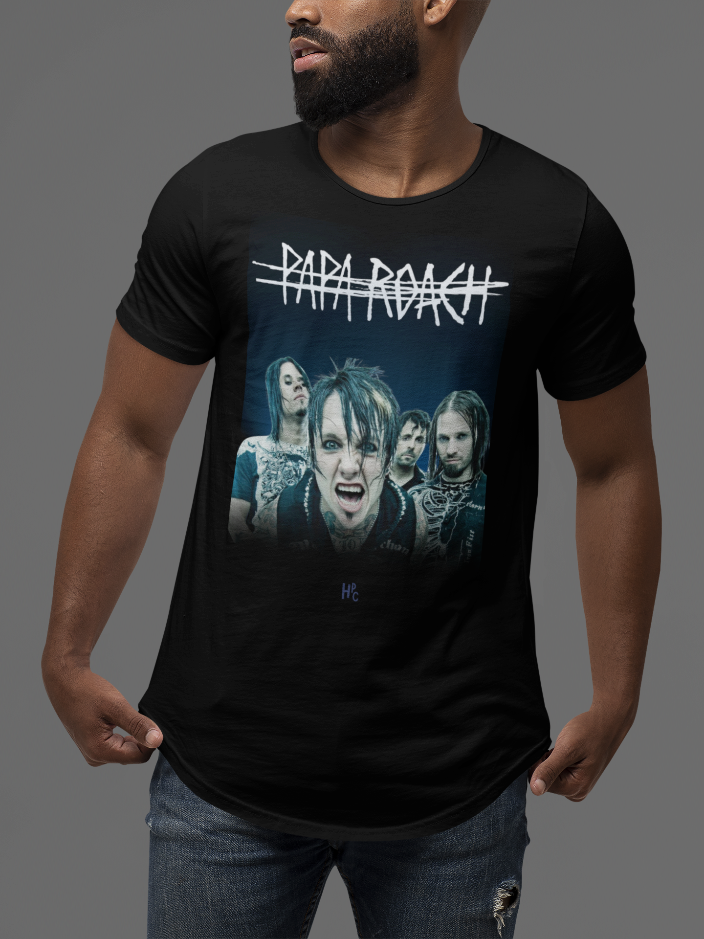 CAMISETA PAPA ROACH BAND