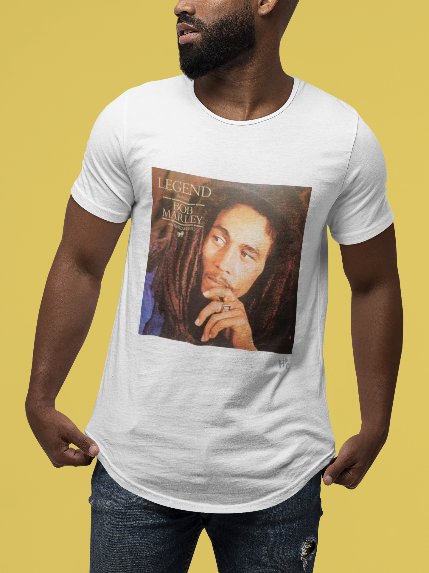 CAMISETA VINIL BOB MARLEY - LEGEND