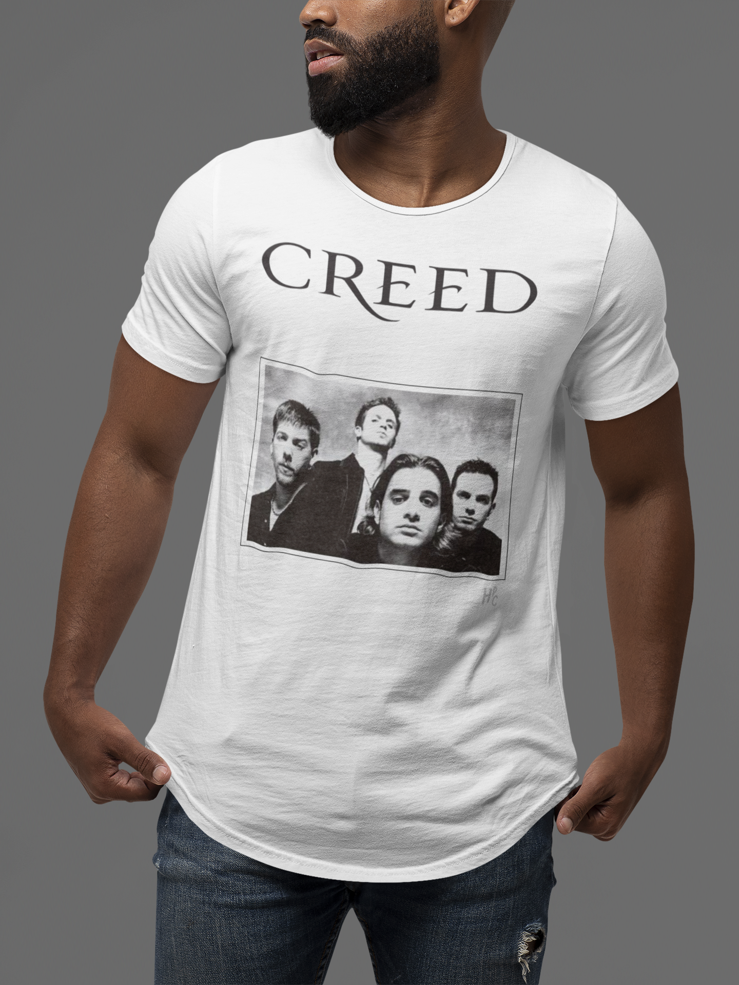 CAMISETA CREED BAND
