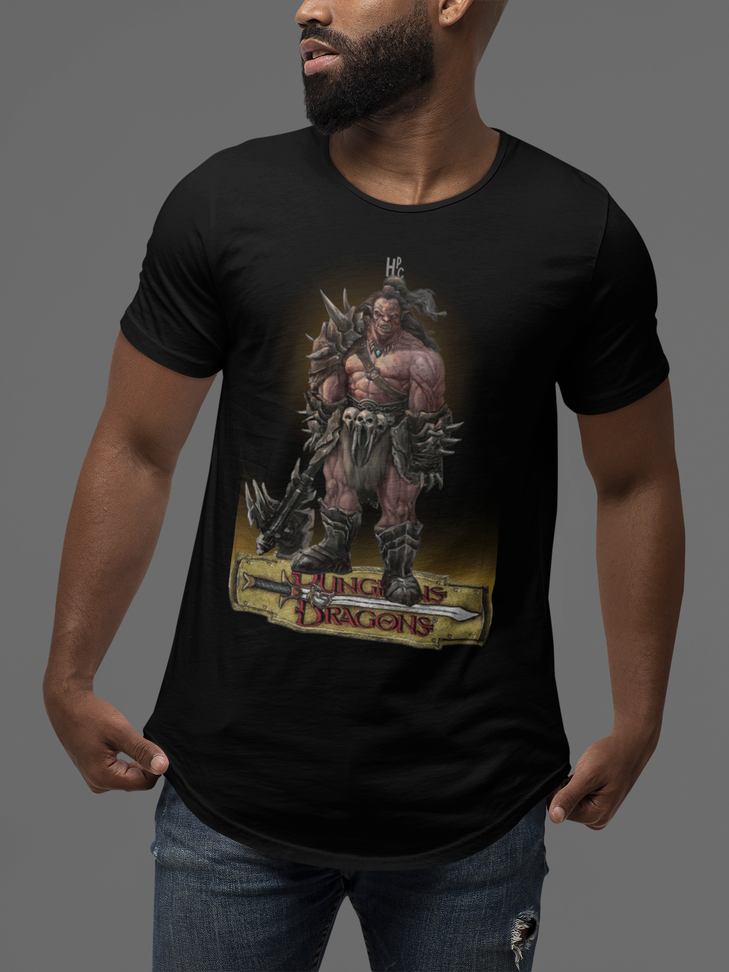 CAMISETA D&D ORC