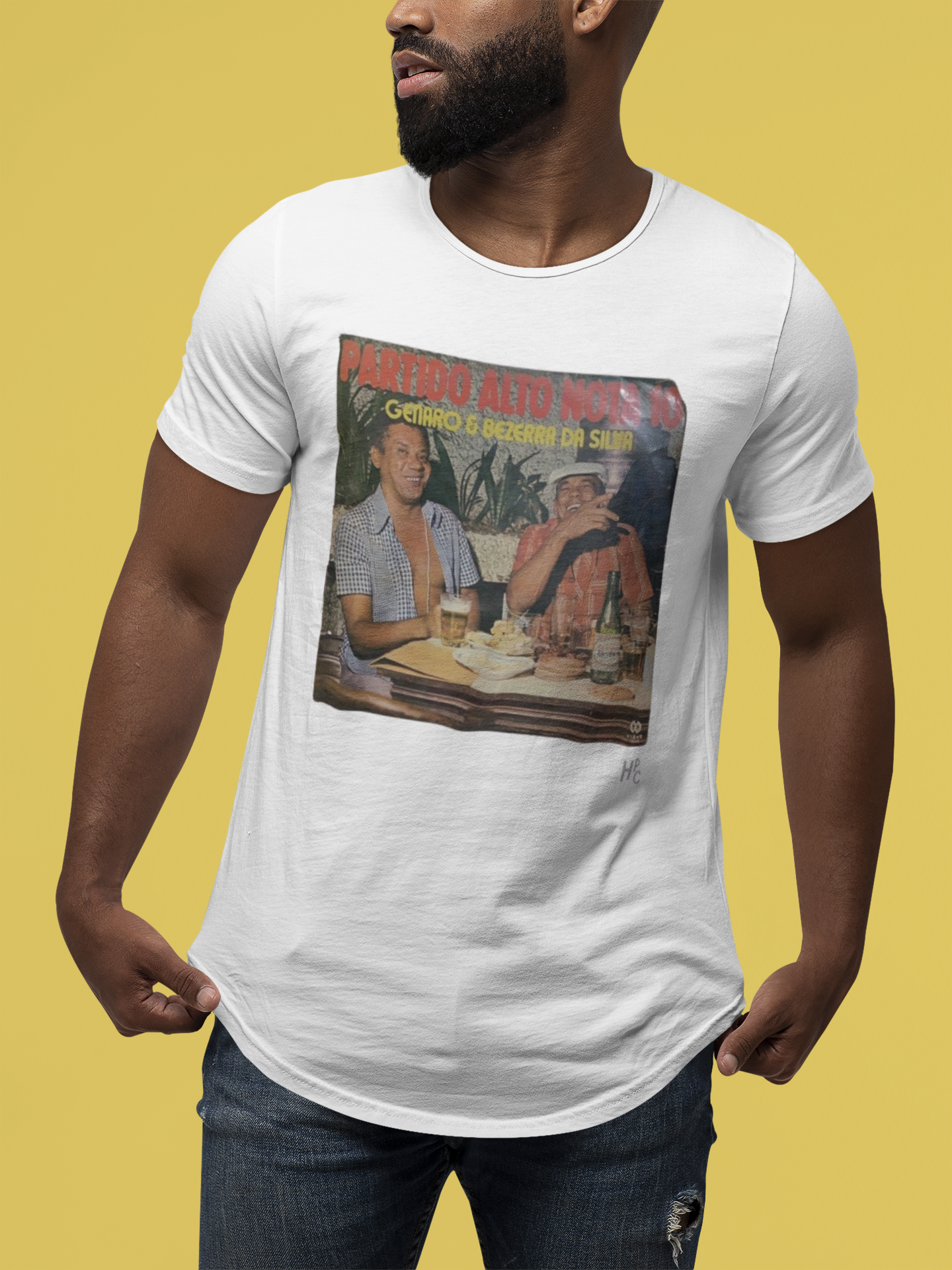 CAMISETA VINIL GENARO E BEZERRA DA SILVA