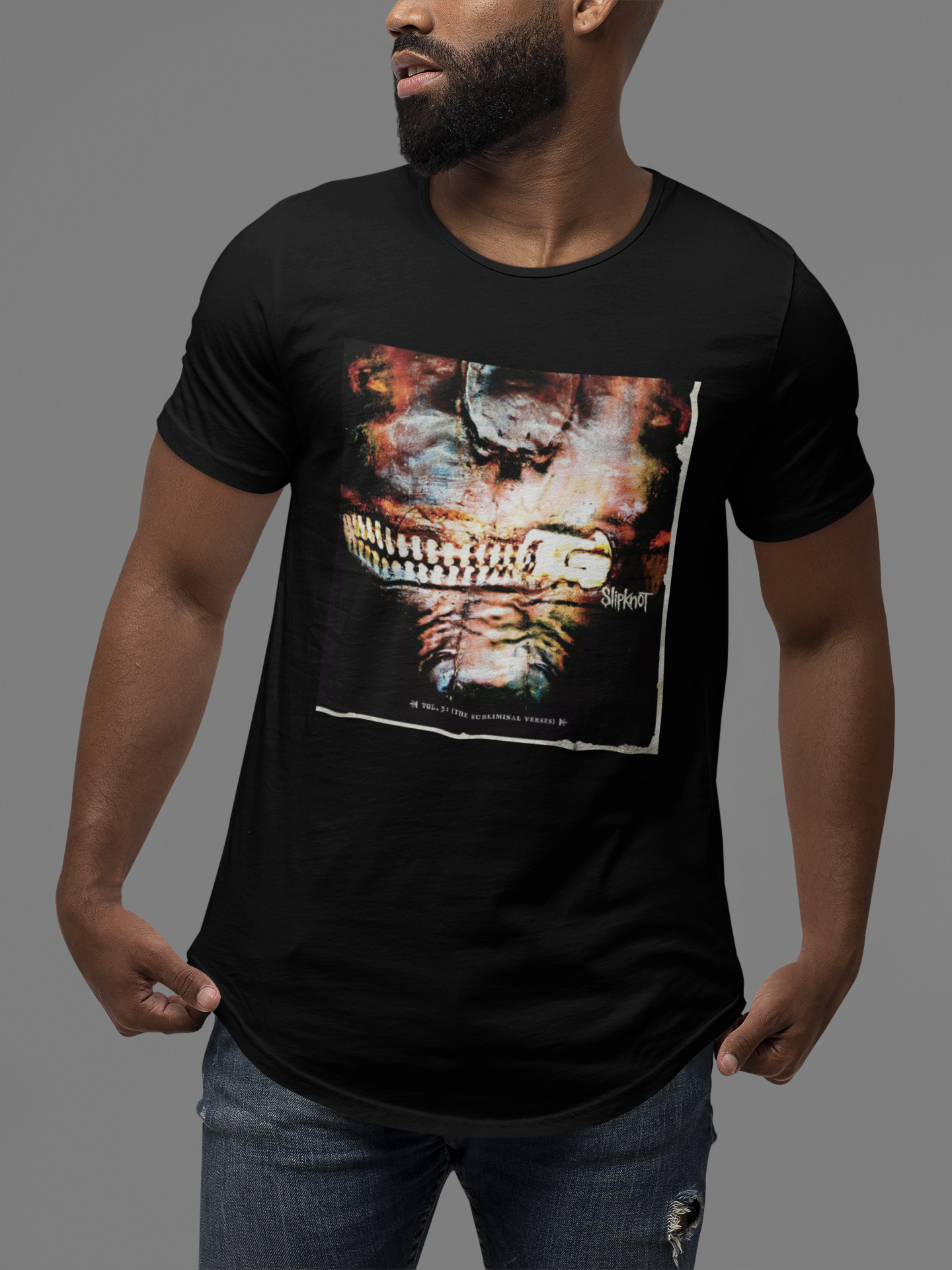 CAMISETA DISCOGRAFIA SLIPKNOT VOL.3 THE SUBLIMINAL VERSES