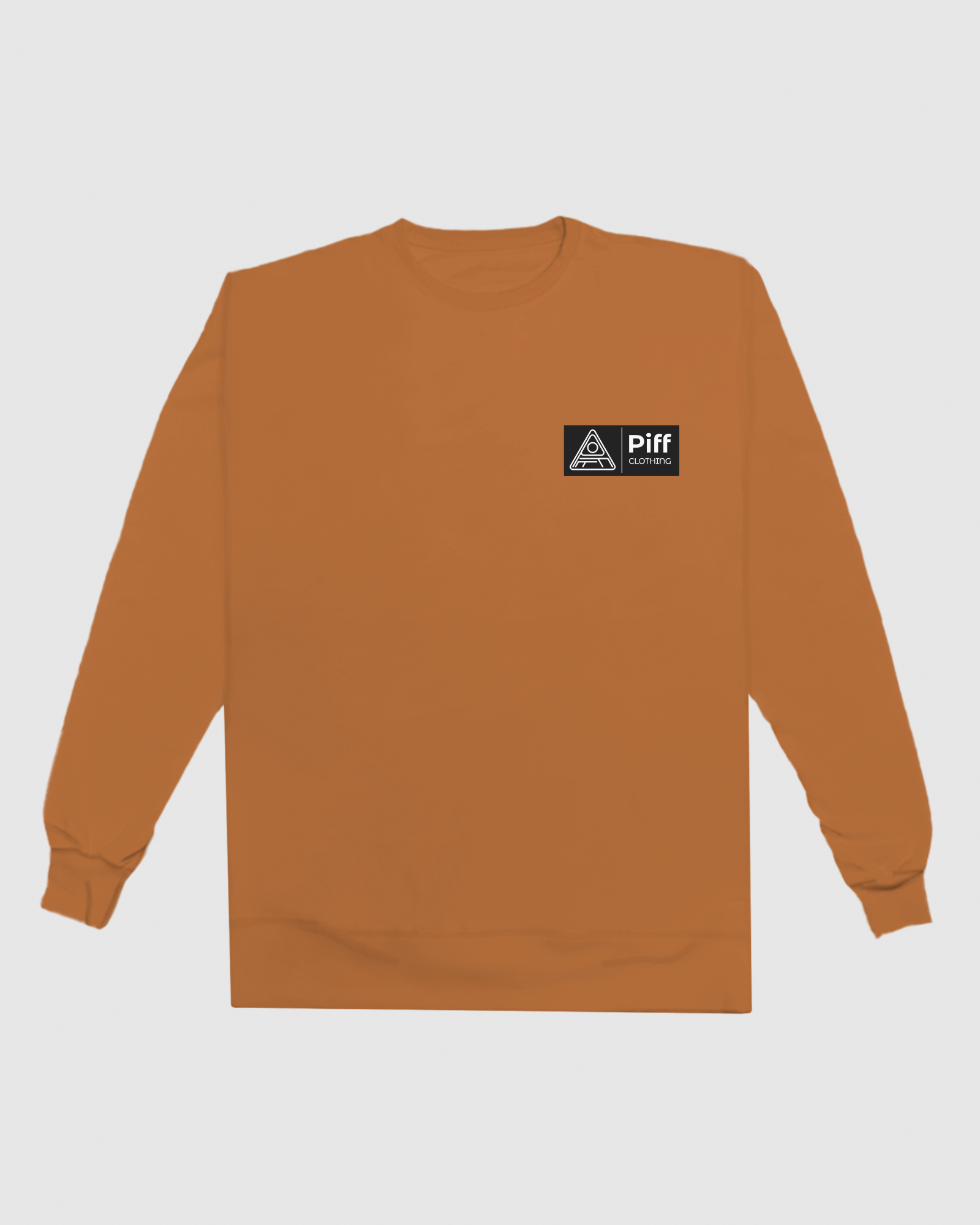 Moletom Piff Basic - Fechado - Marrom