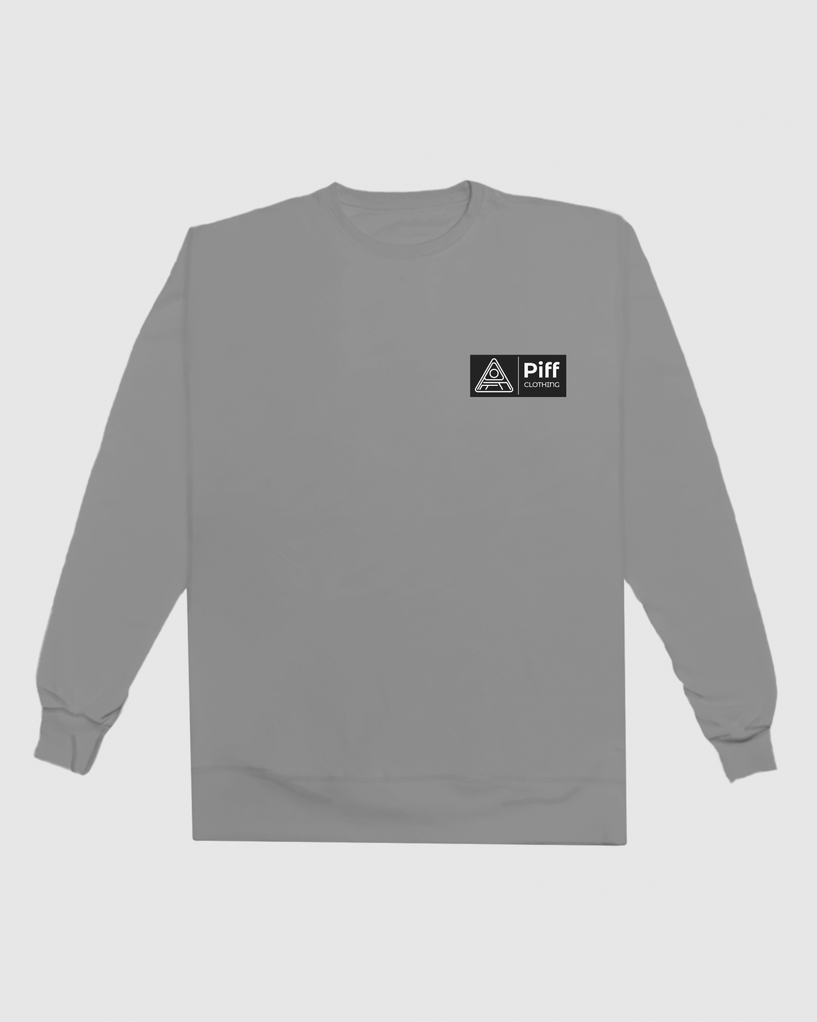 Moletom Piff Basic - Fechado - Cinza-Mescla