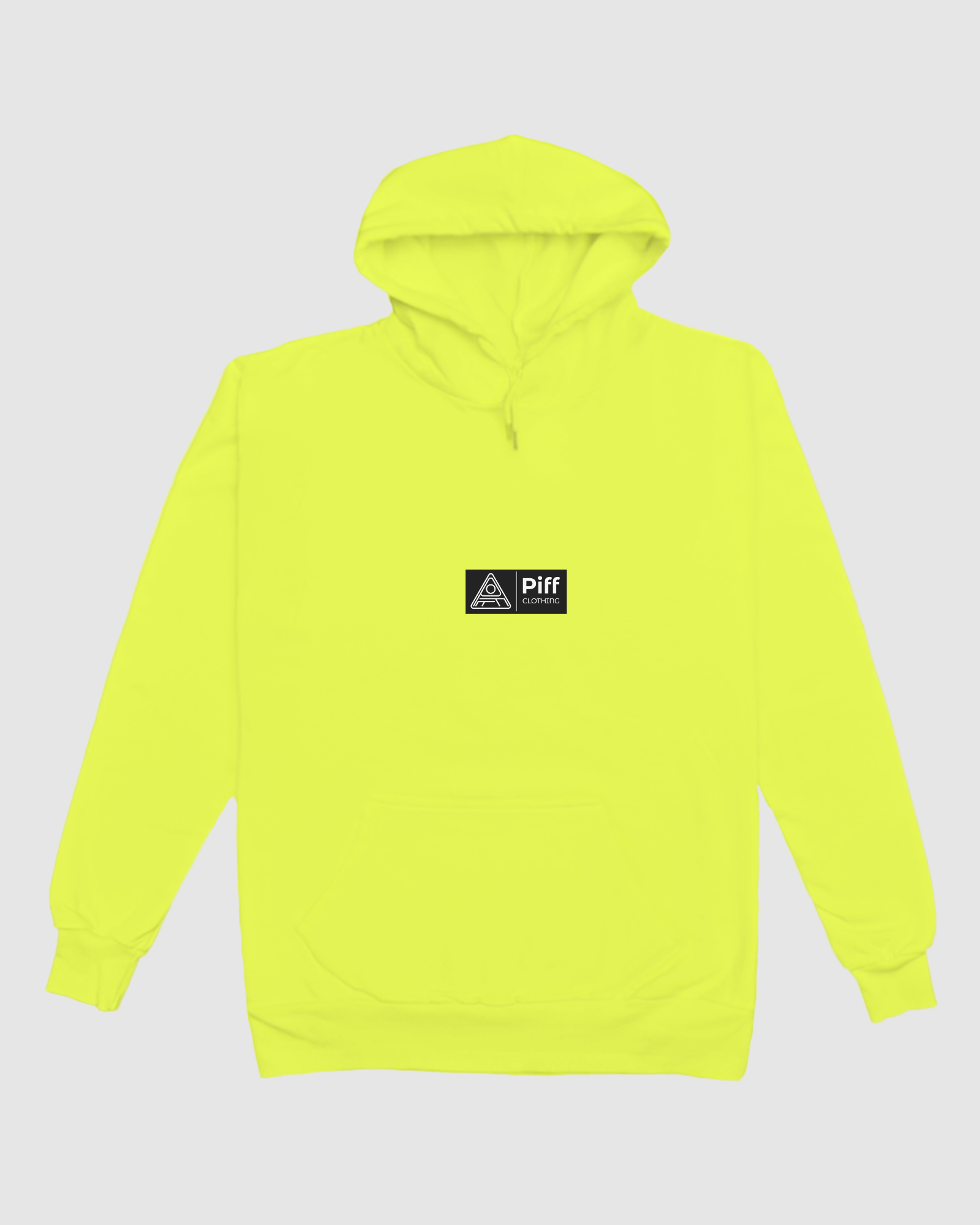 Moletom Piff Basic - Canguru  - Amarelo Neon