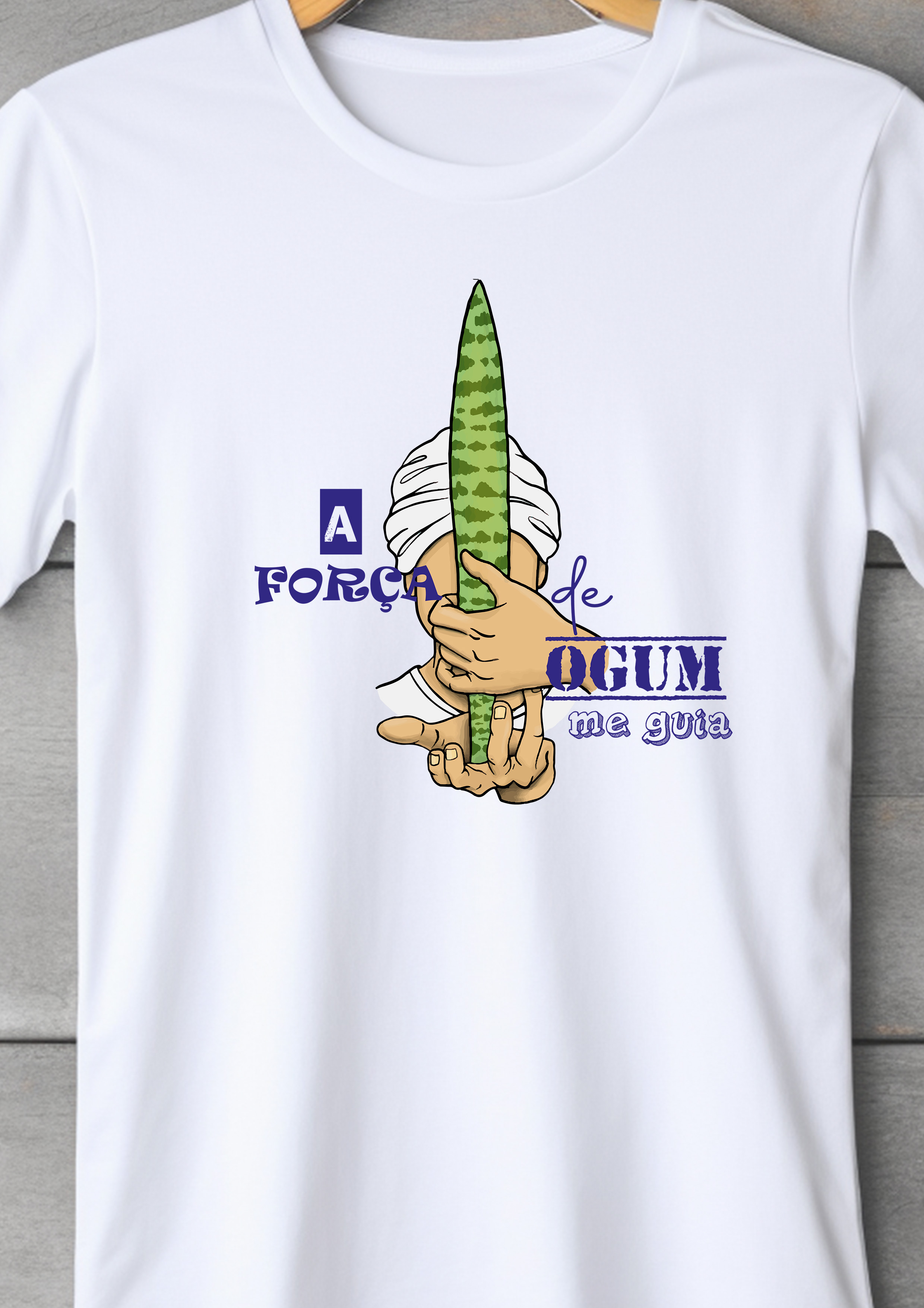 Camiseta - Força de Ogum