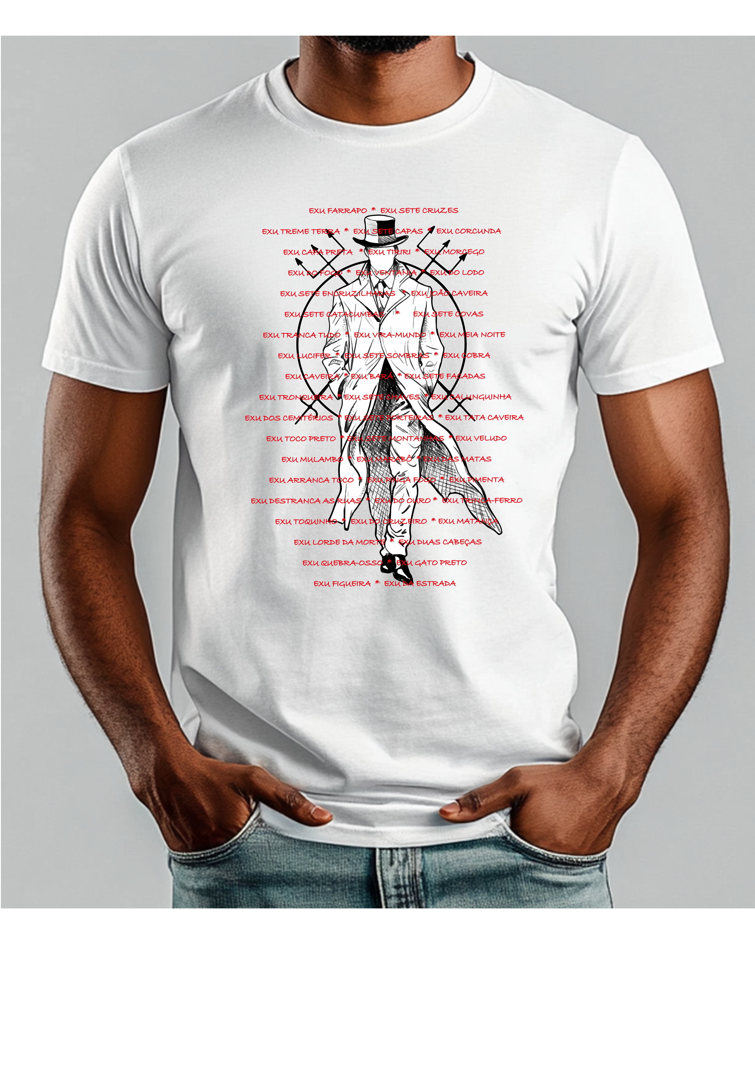 Camiseta Exu – Caminhos e Proteção