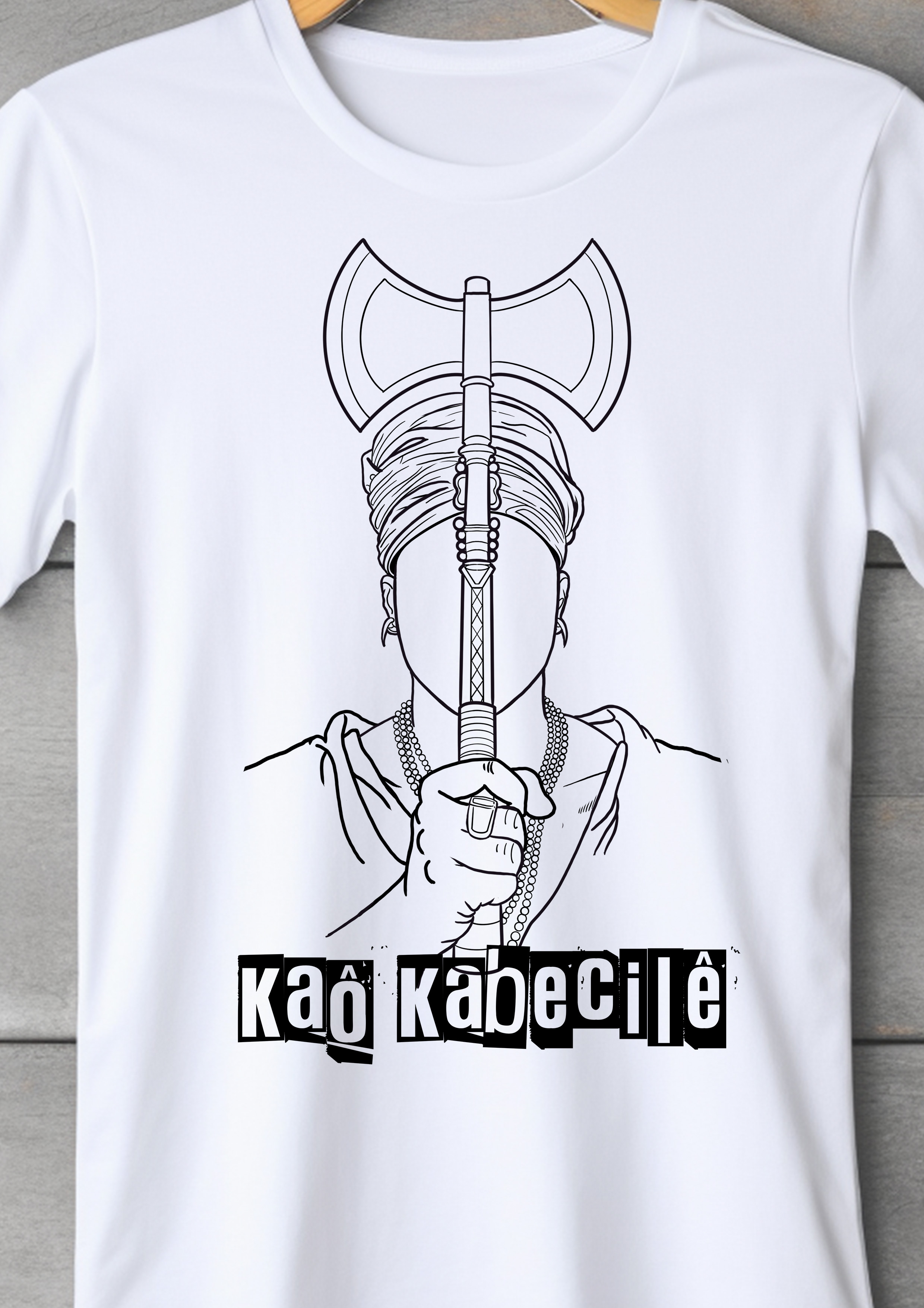 Camiseta Xangõ - Kaô Kabecilê