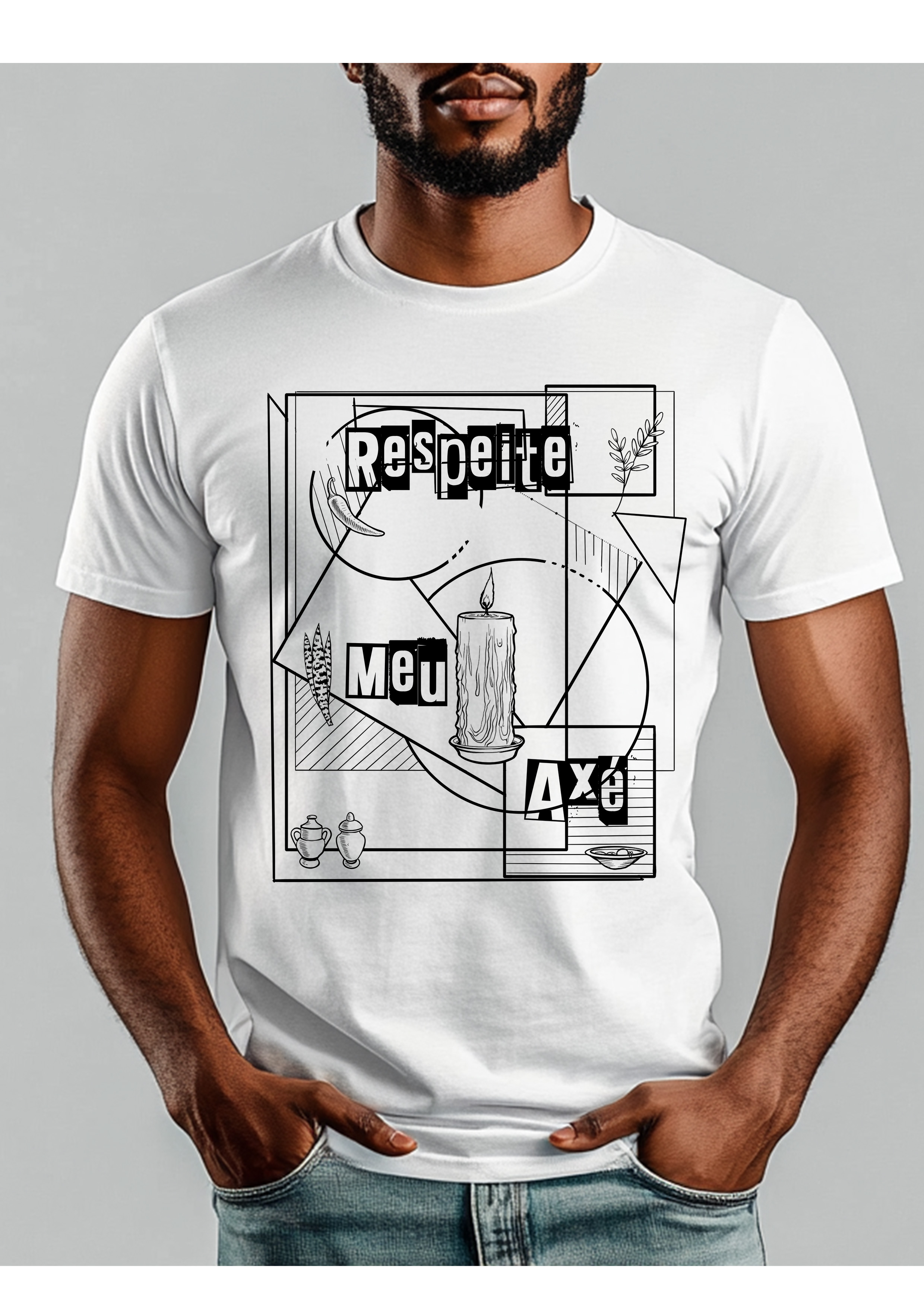 Camiseta - Respeite Meu Axé