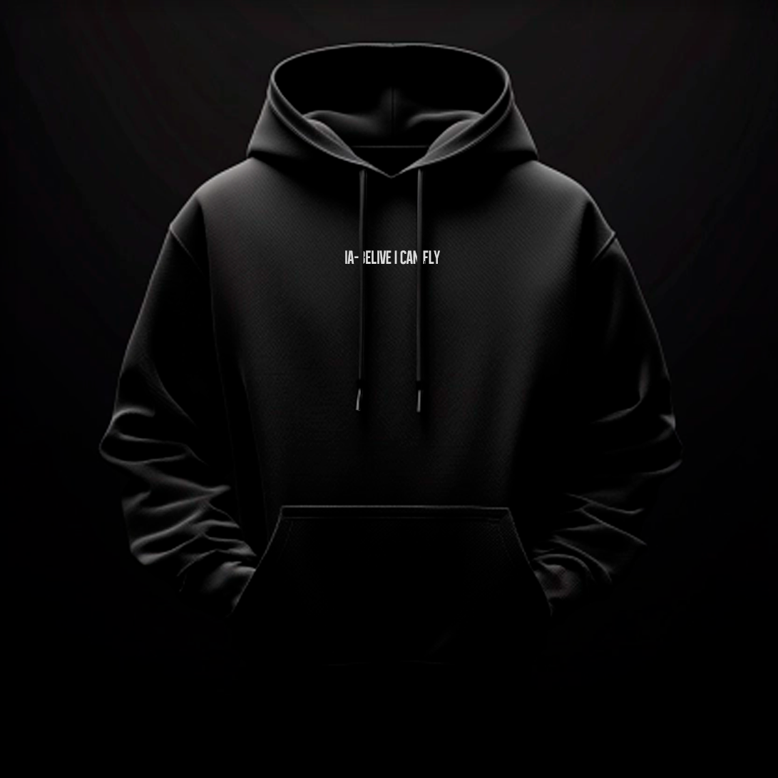 Moletom - IA-BELIVE I CAN FLY