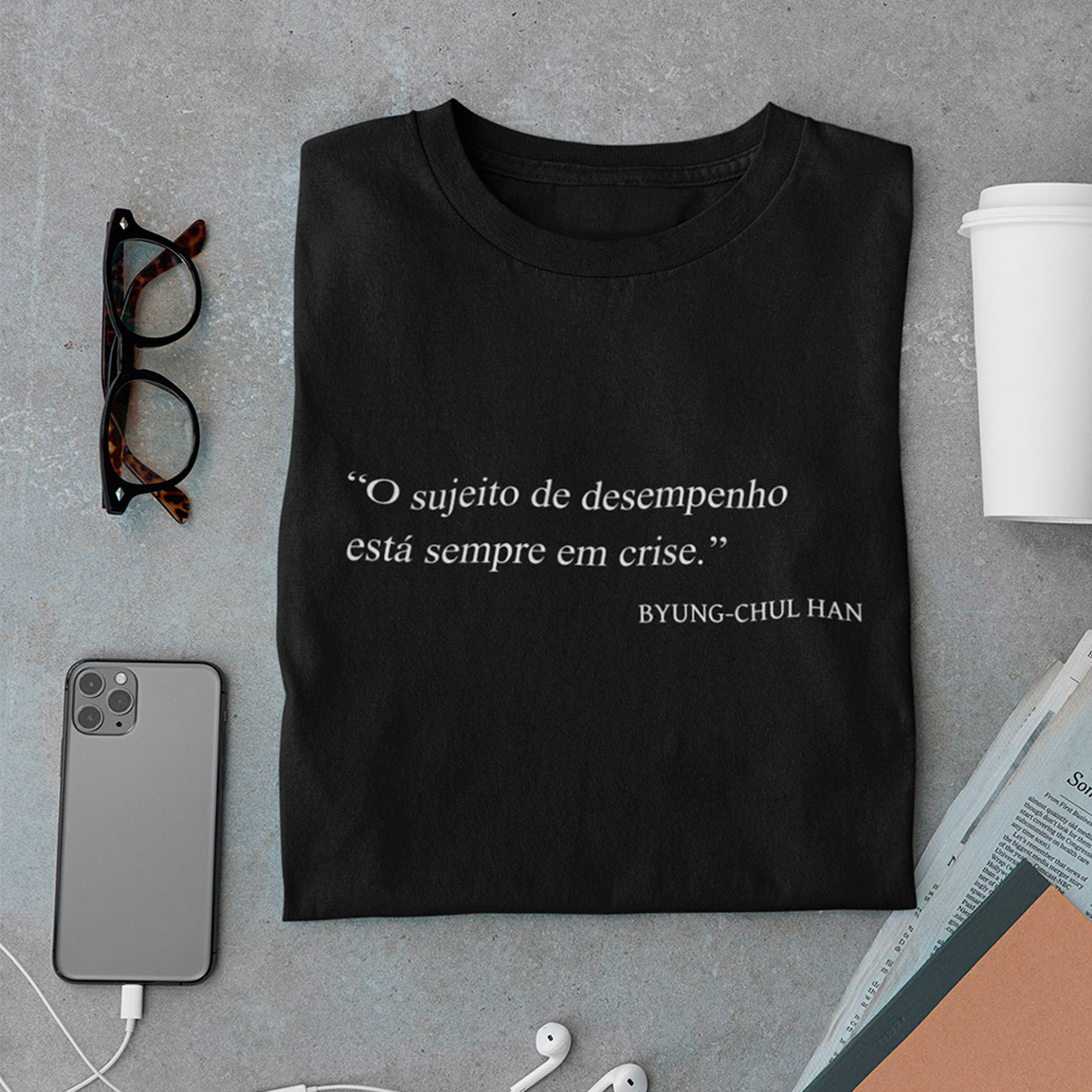 T-Shirt Sujeito De Desempenho - Black