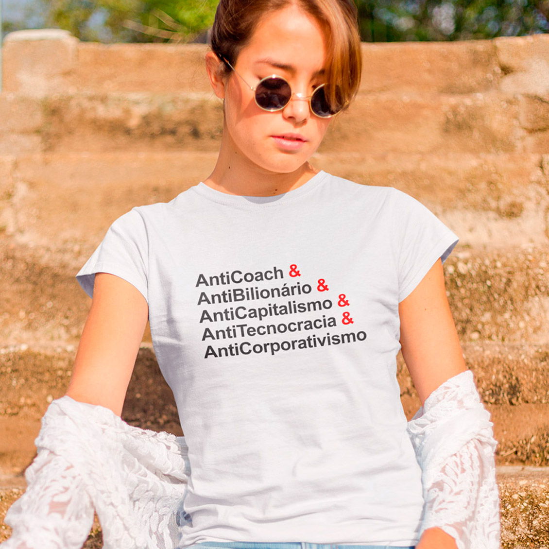 Baby Look AntiCapitalismo - White