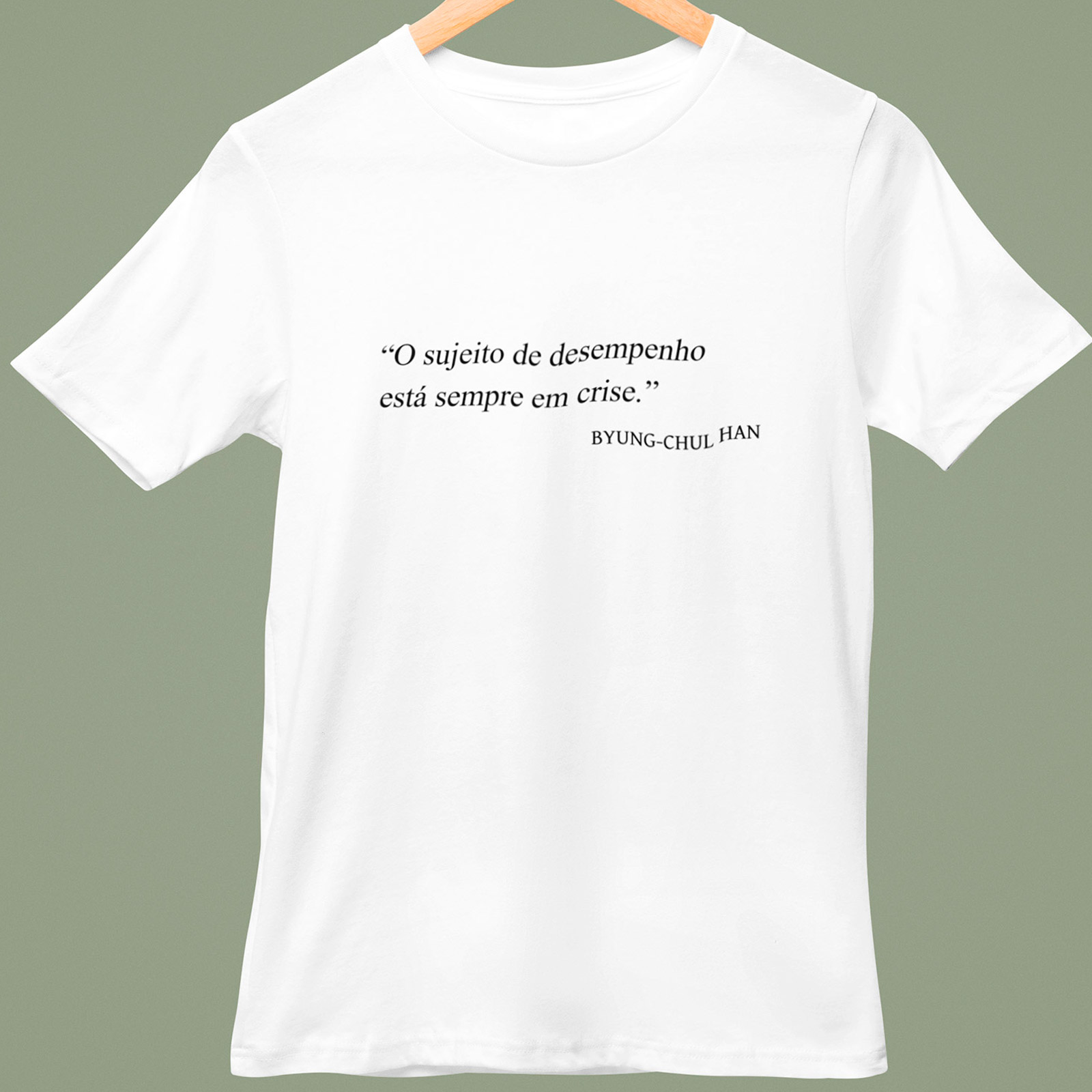 Baby Look Sujeito De Desempenho - White