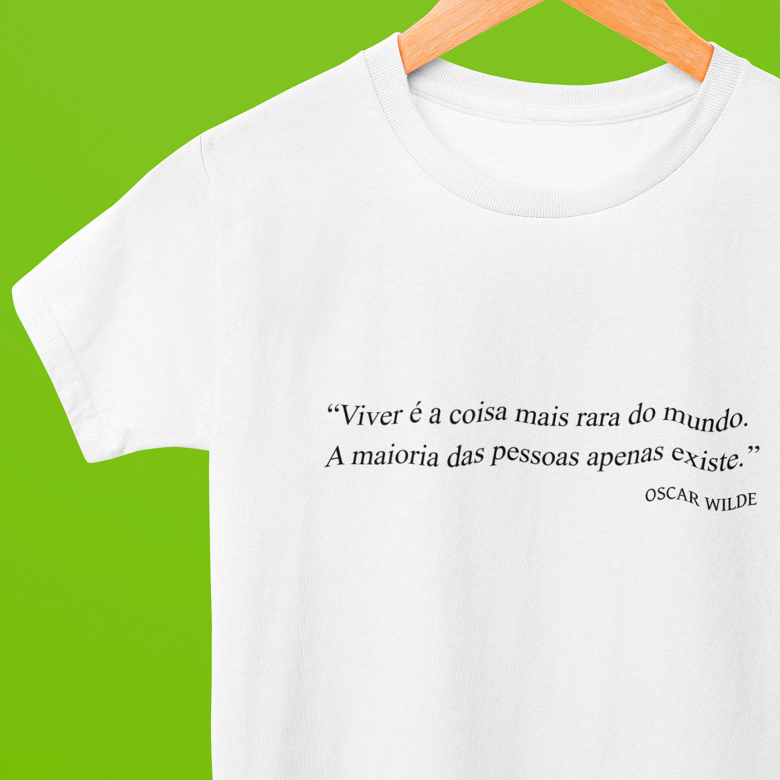 Baby Look Viver É Raro - White