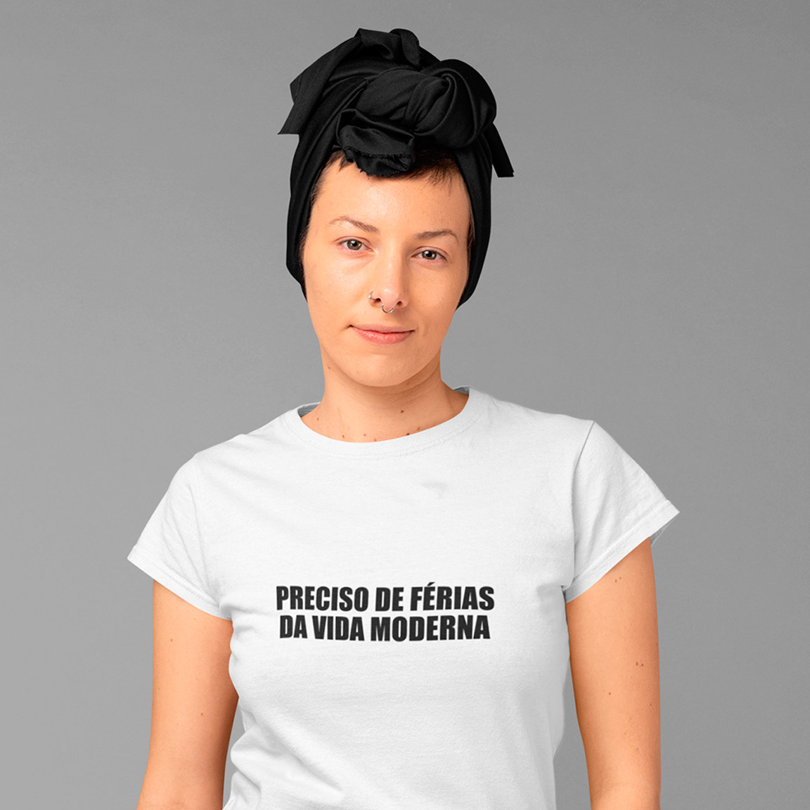 Baby Look Preciso De Férias - White