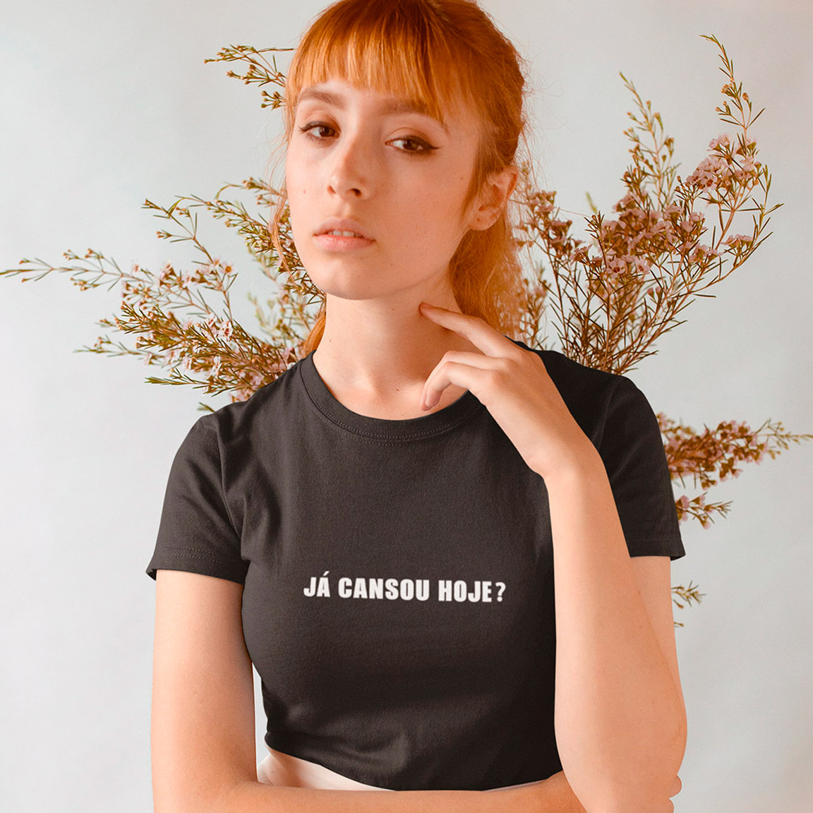 Baby Look Já Cansou Hoje? - Black