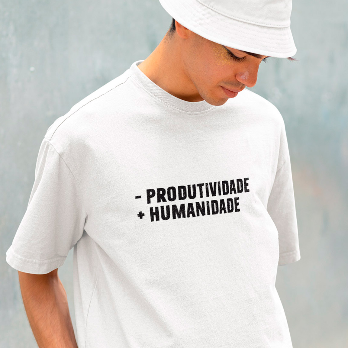 T-Shirt Menos Produtividade - White