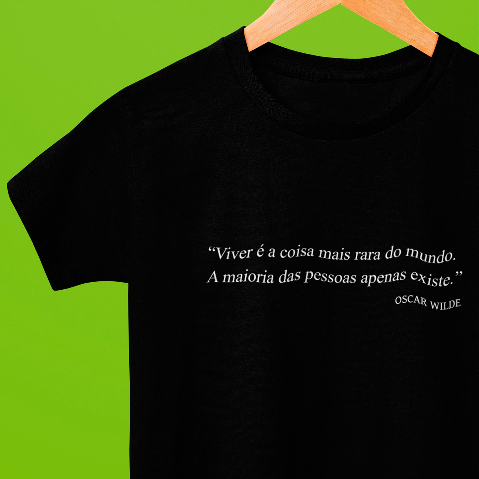 Baby Look Viver É Raro - Black