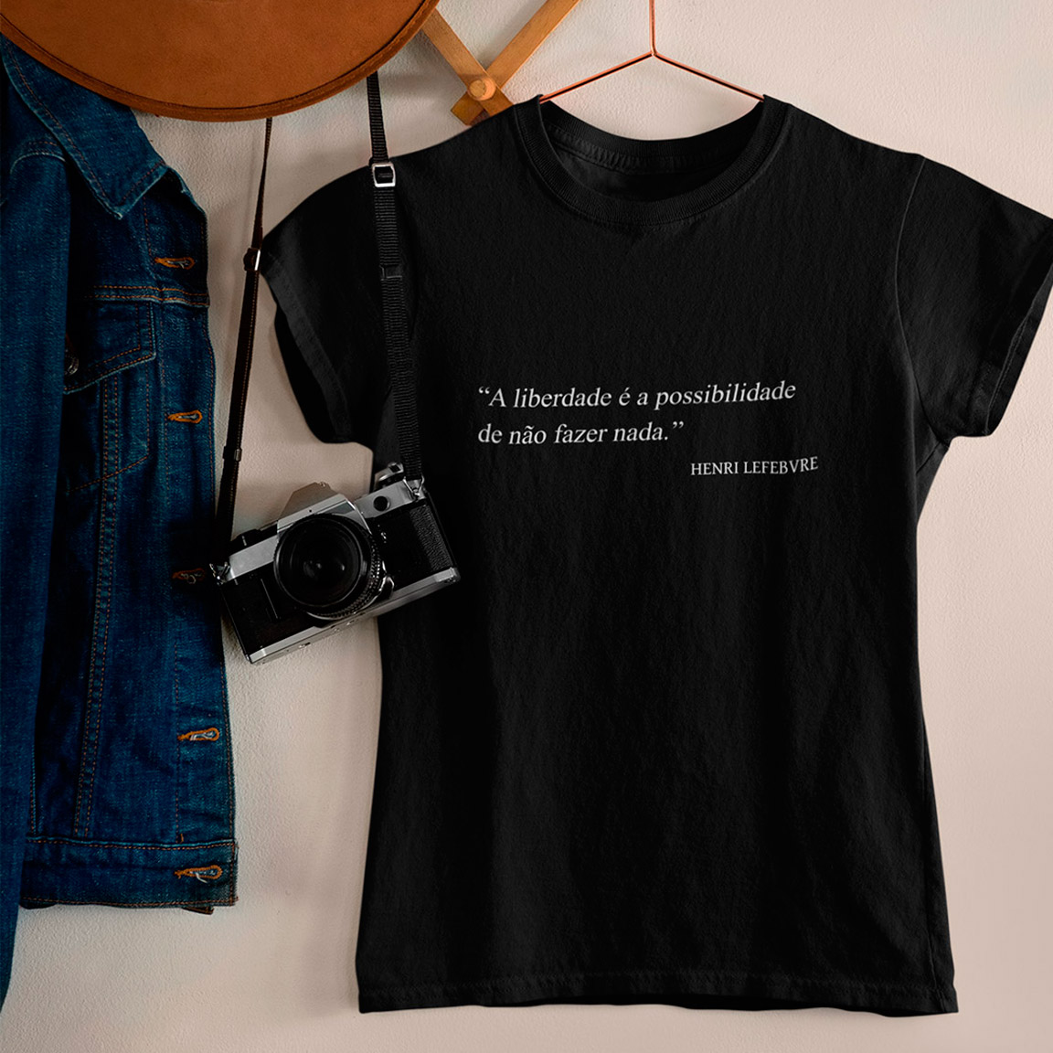 Baby Look A Liberdade - Black