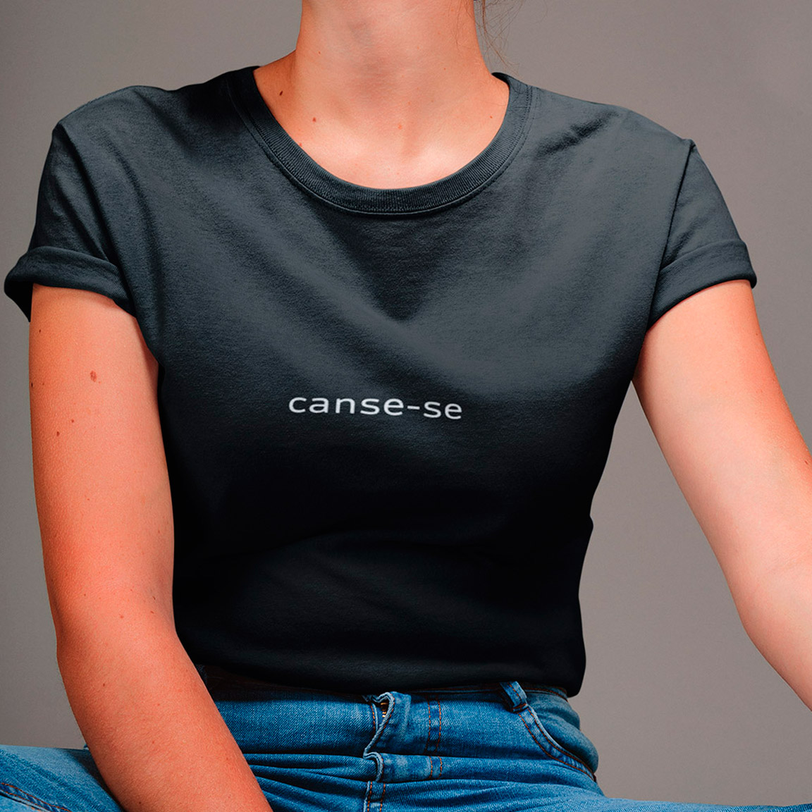 Baby Look Canse-se - Black