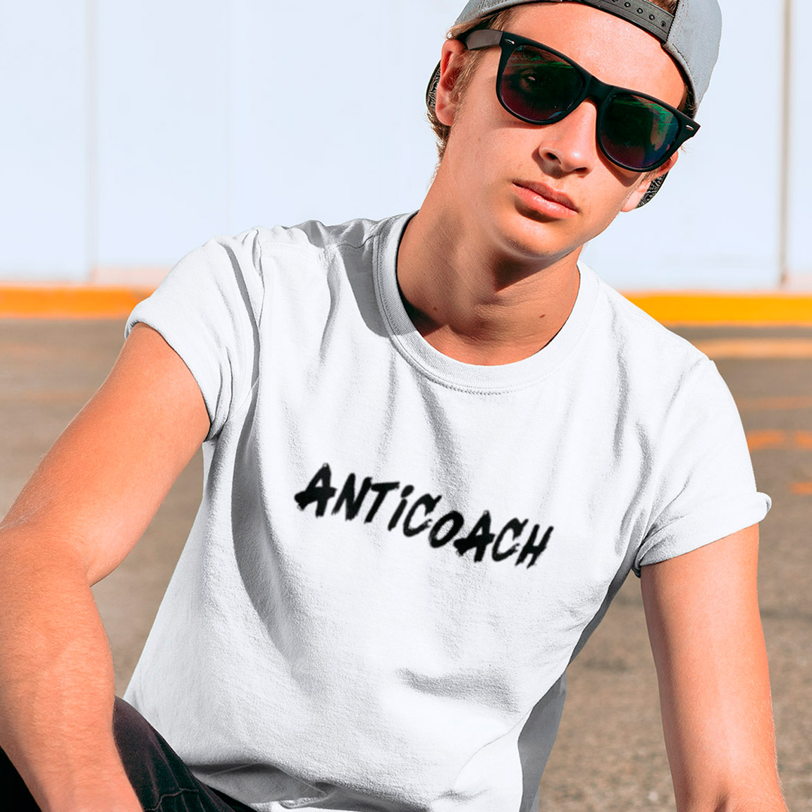 T-Shirt Anticoach - White