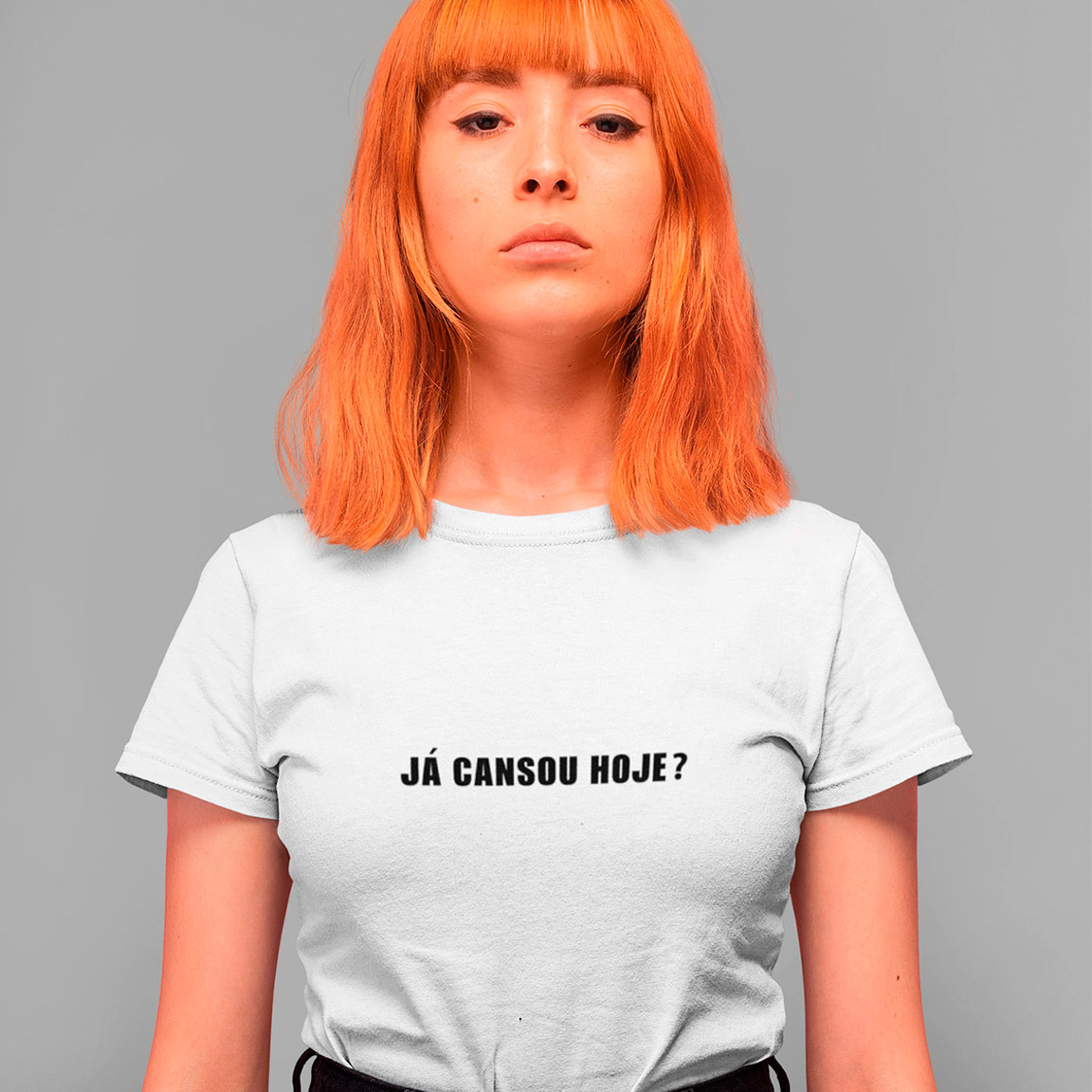 Baby Look Já Cansou Hoje? - White