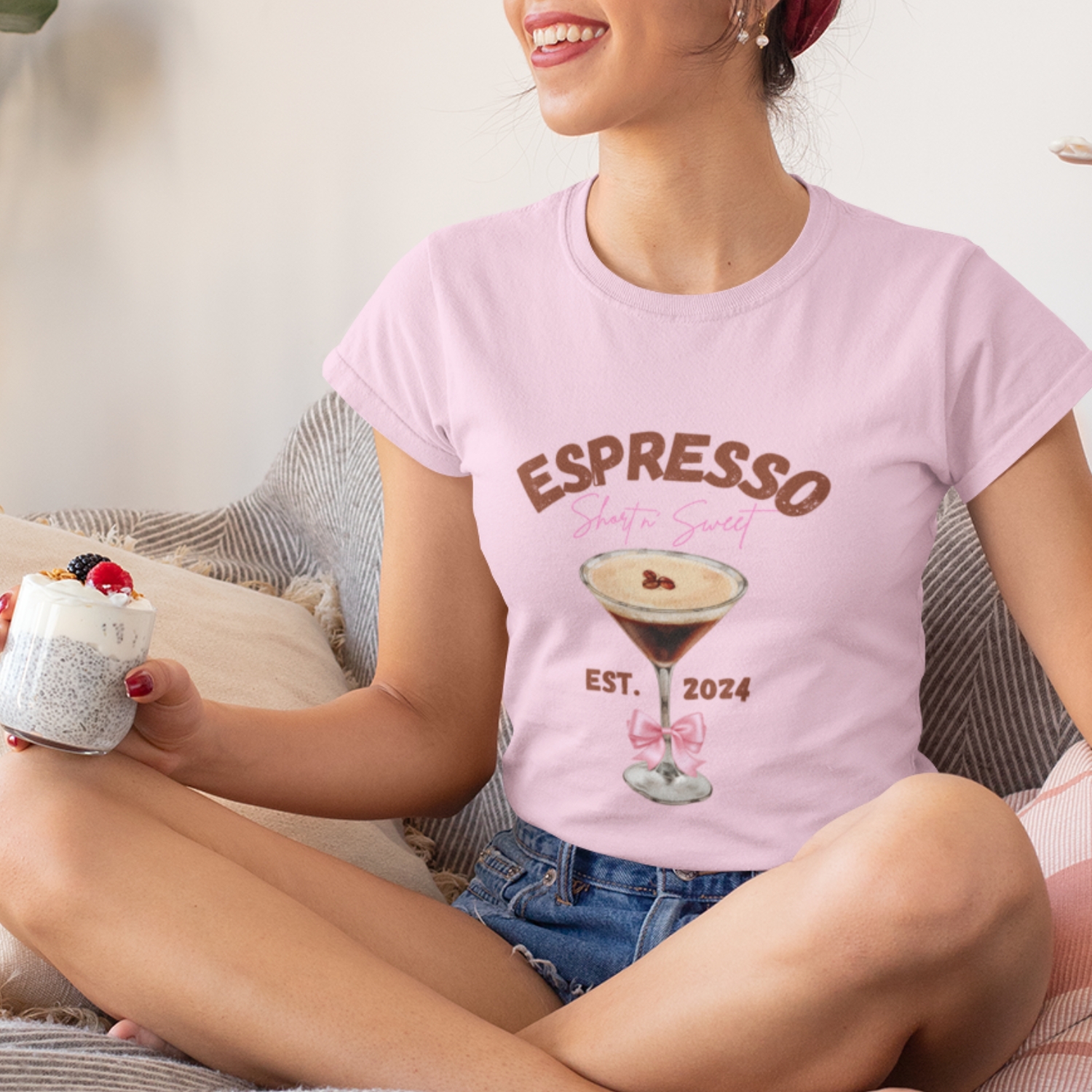 Camisa Unissex Isnt That Sweet Espresso