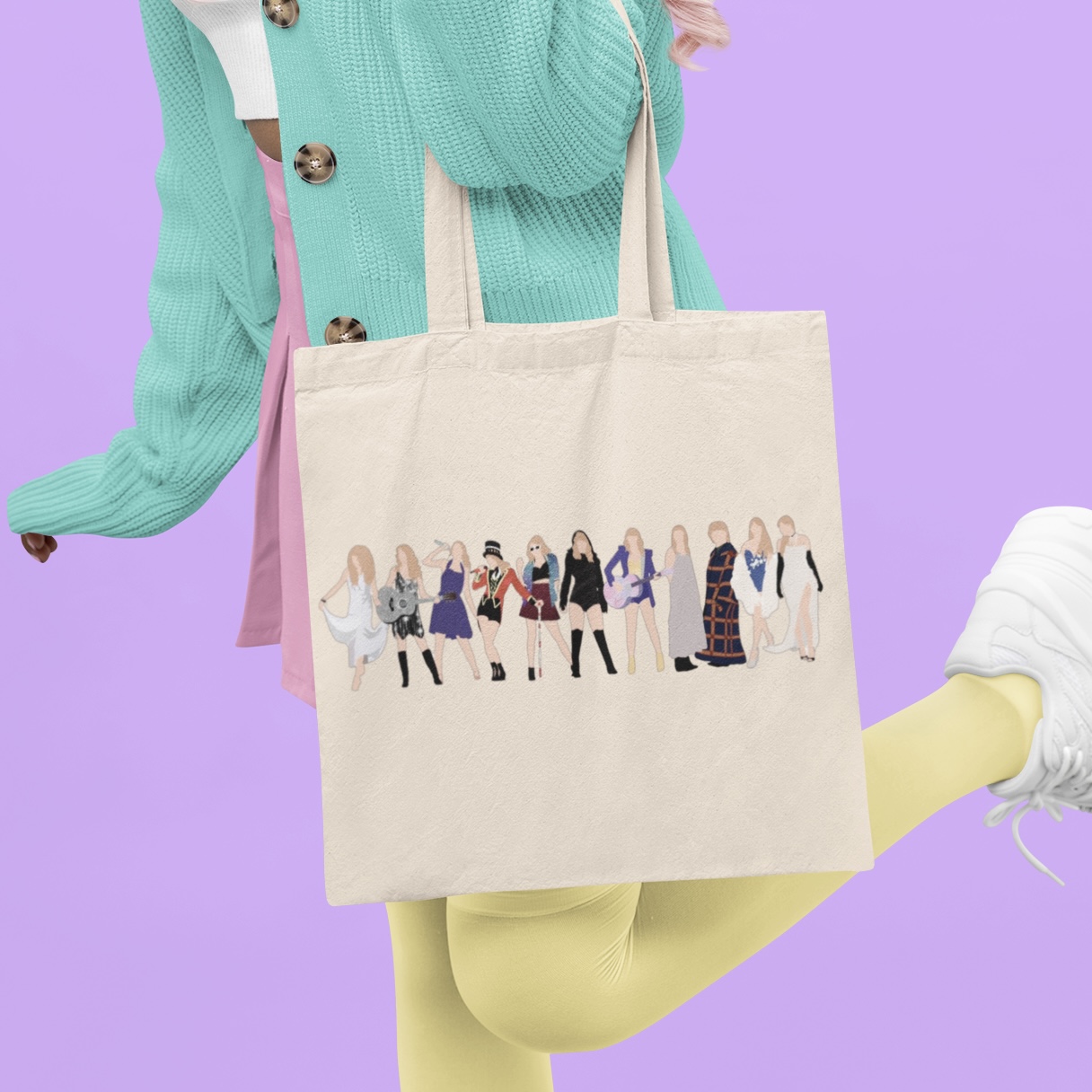 Ecobag “As roupas das Eras”