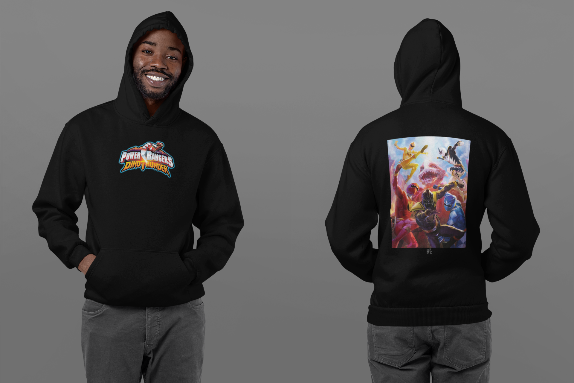 CASACO MOLETOM CANGURU - POWER RANGERS DINO THUNDER