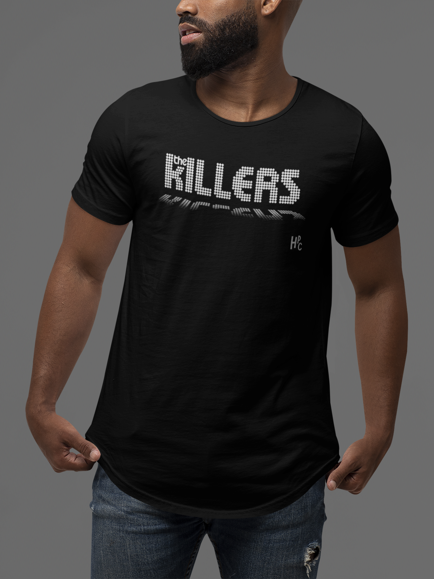 CAMISETA BANDA - THE KILLERS LOGO