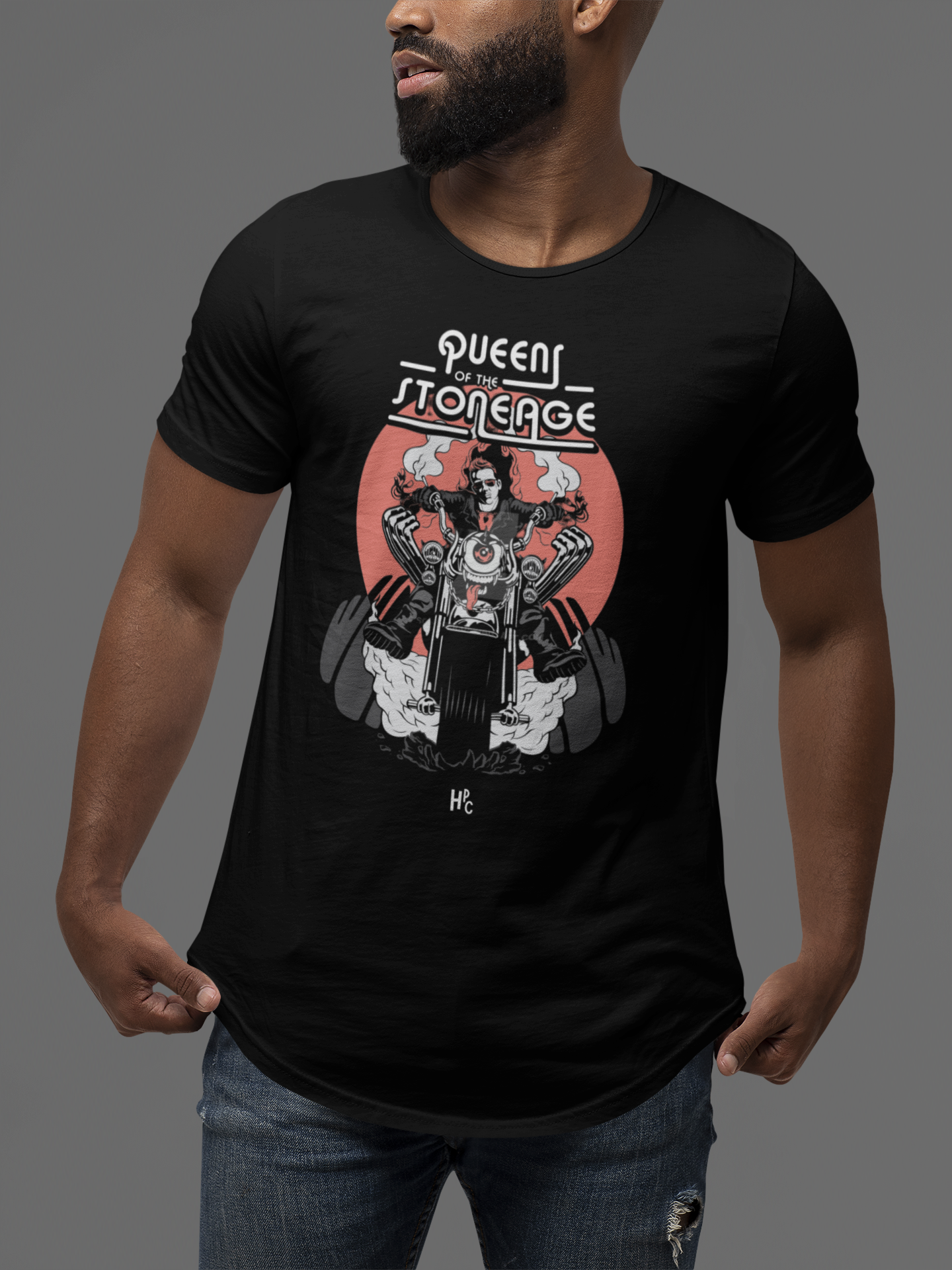 CAMISETA BANDA - QUEENS OF THE STONE AGE RIDER