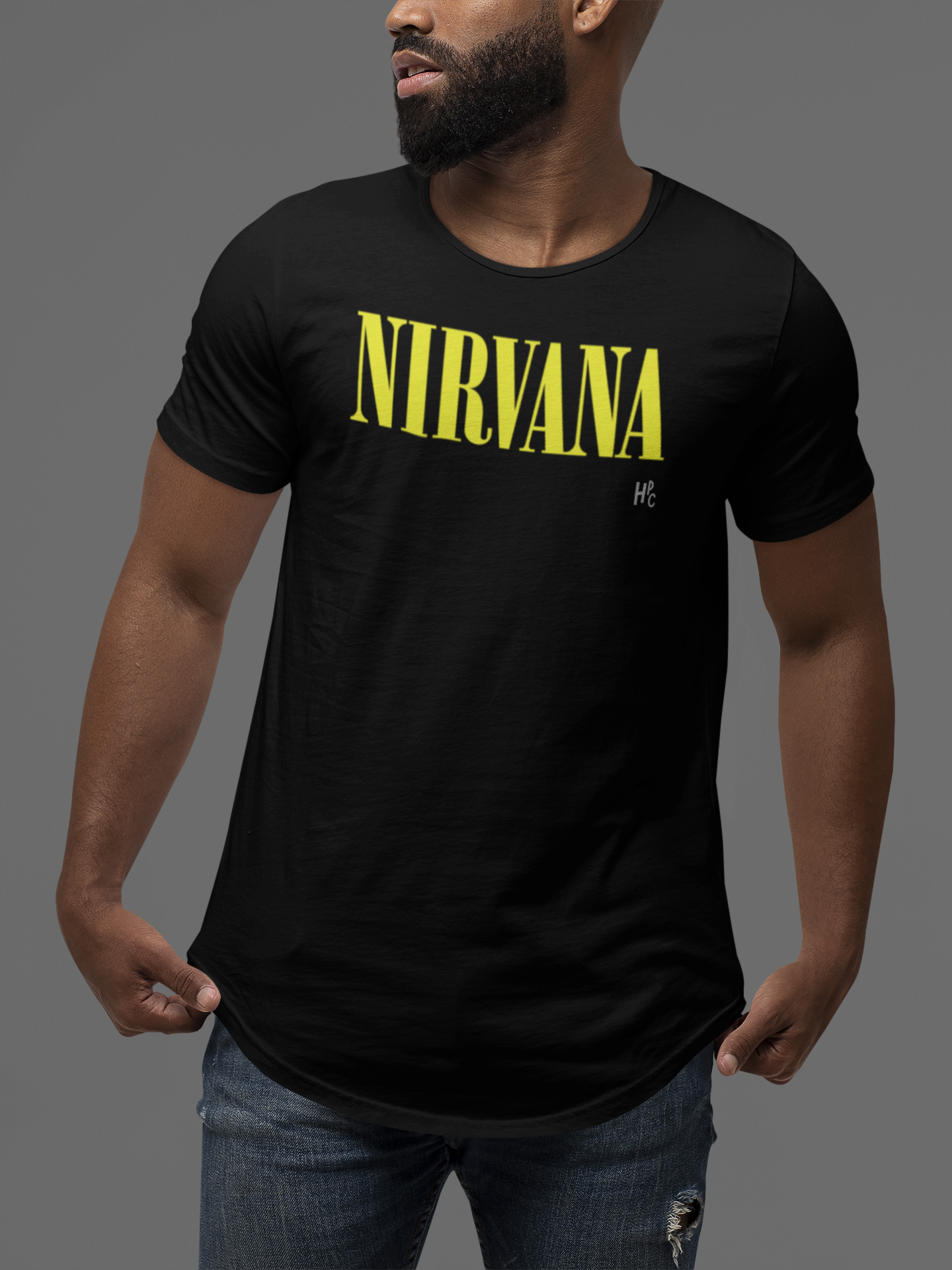 Nome do produto: CAMISETA BANDA - NIRVANA LOGO