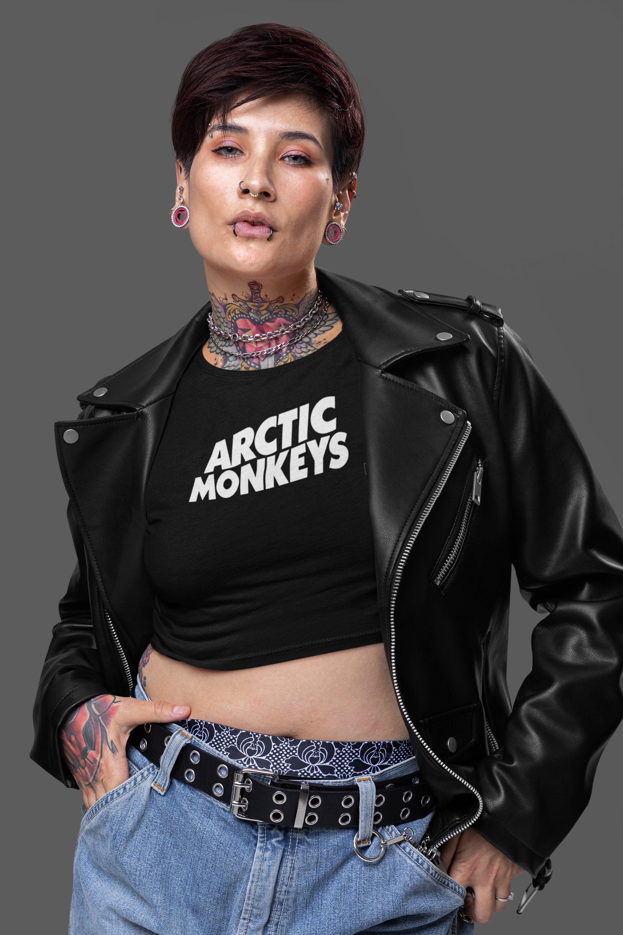 CROPPED ARCTIC MONKEYS