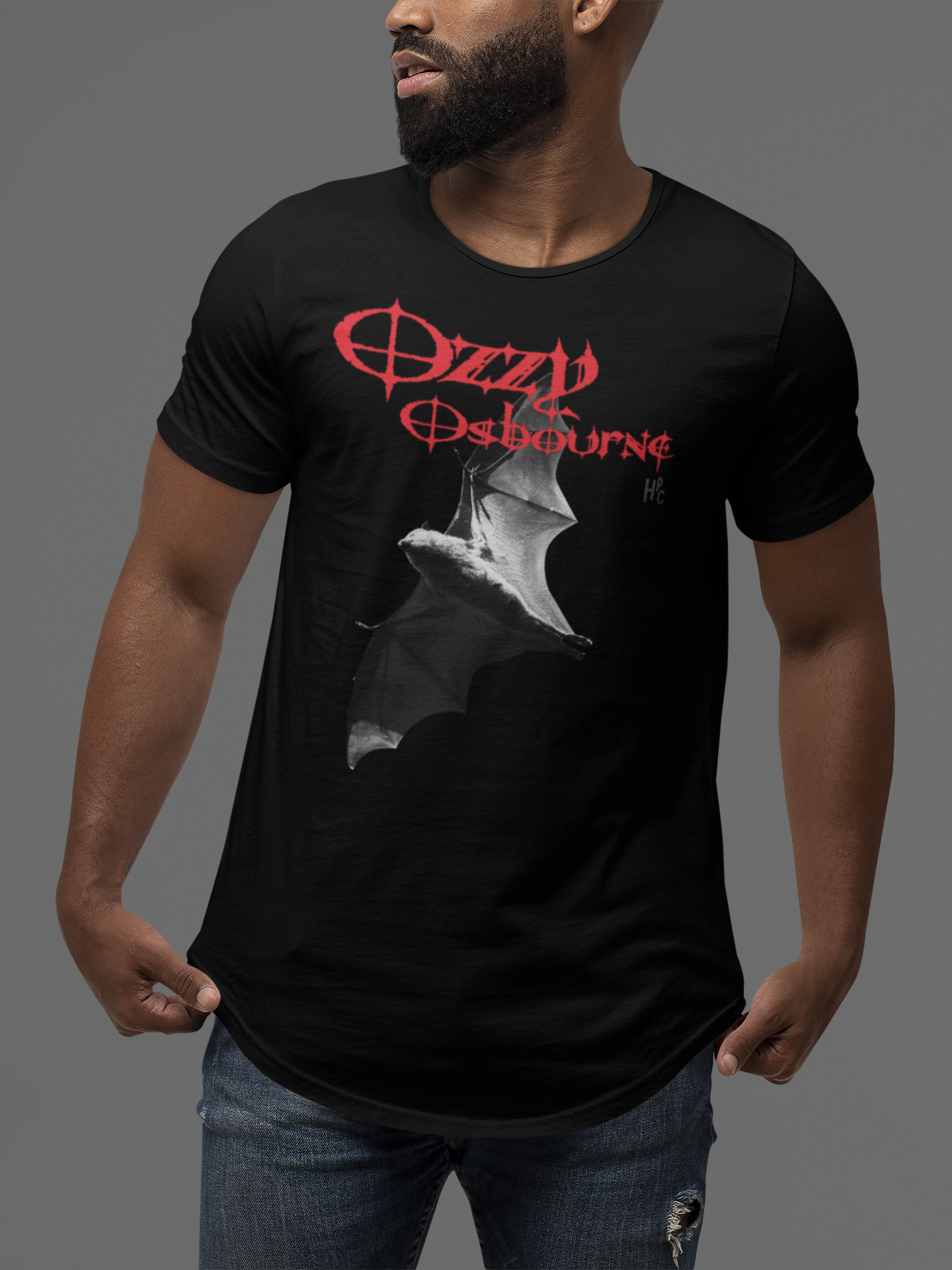 CAMISETA BANDA - OZZY OSBOURNE BAT