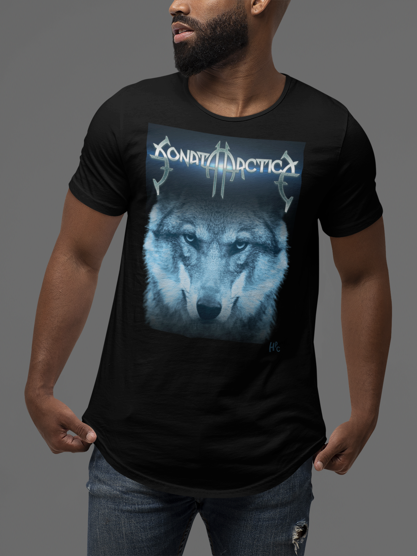 CAMISETA BANDA - SONATA ARCTICA WOLF