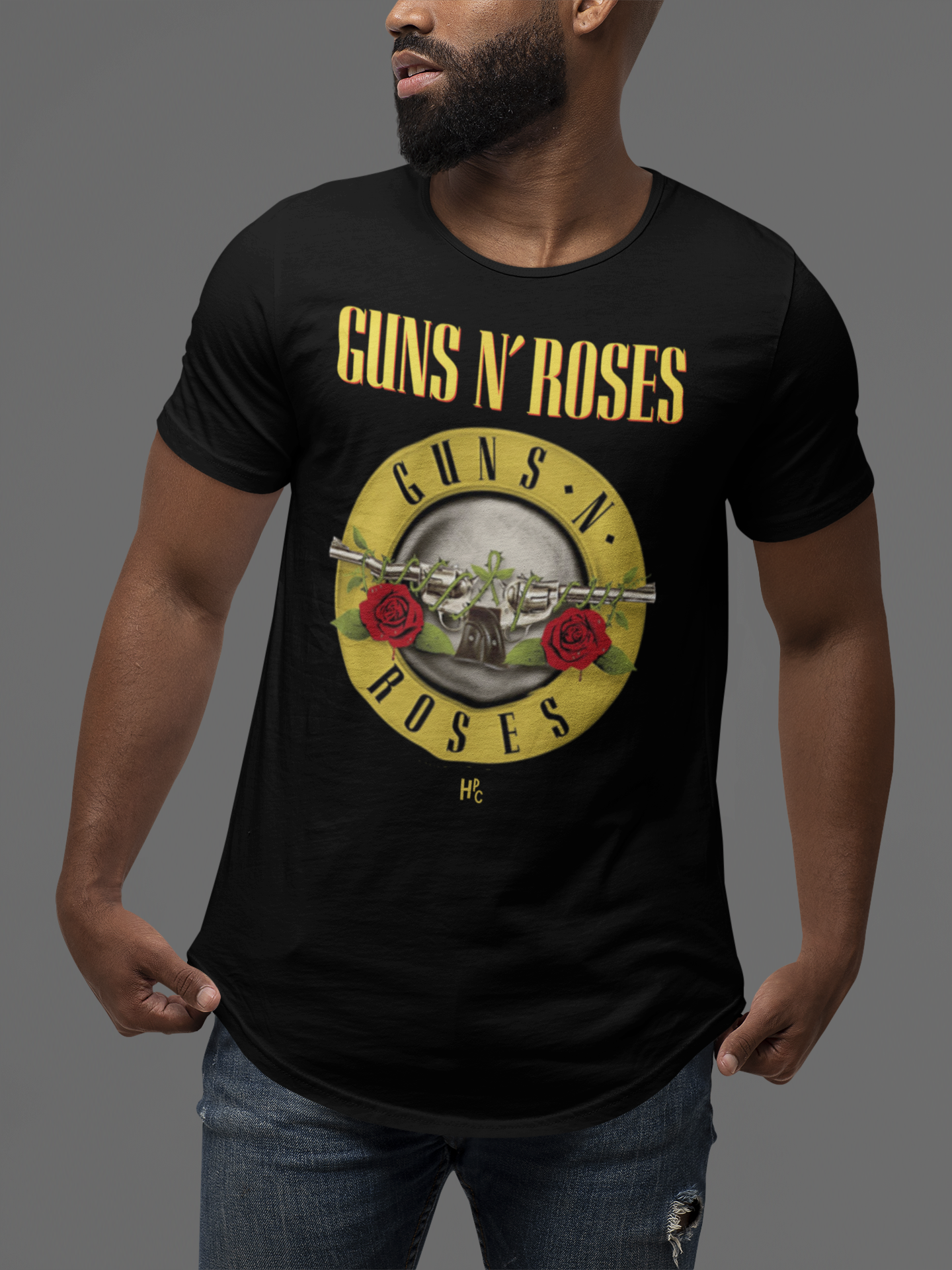 CAMISETA BANDA - GUNS N ROSES LOGO