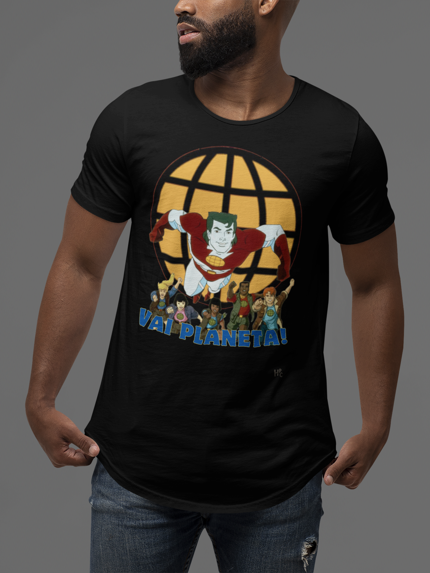 CAMISETA CAPITÃO PLANETA - VAI PLANETA