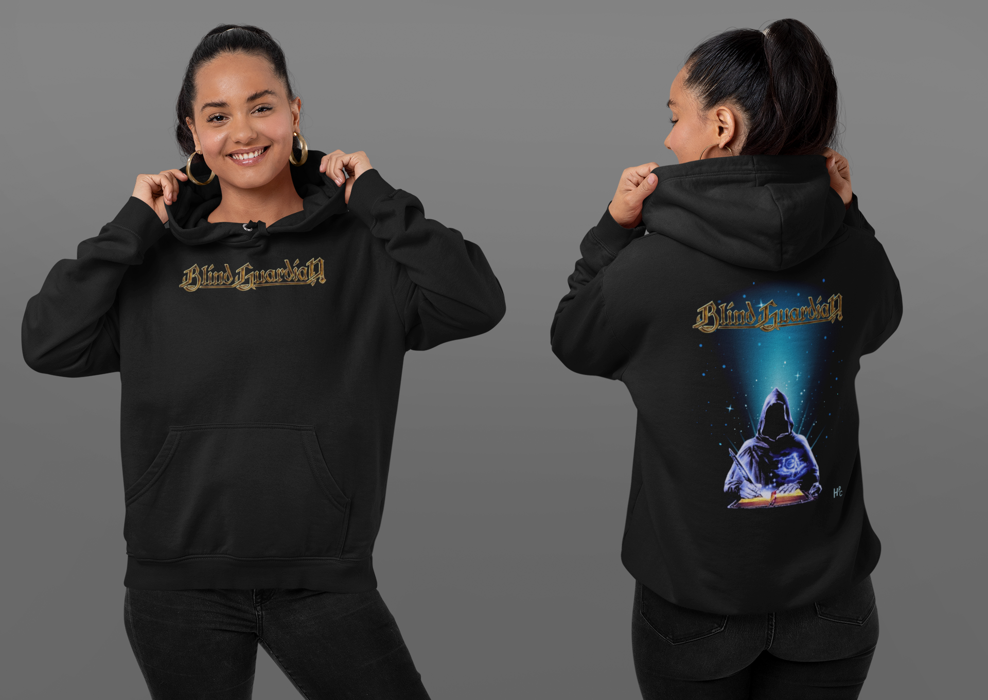 CASACO MOLETOM CANGURU - BLIND GUARDIAN