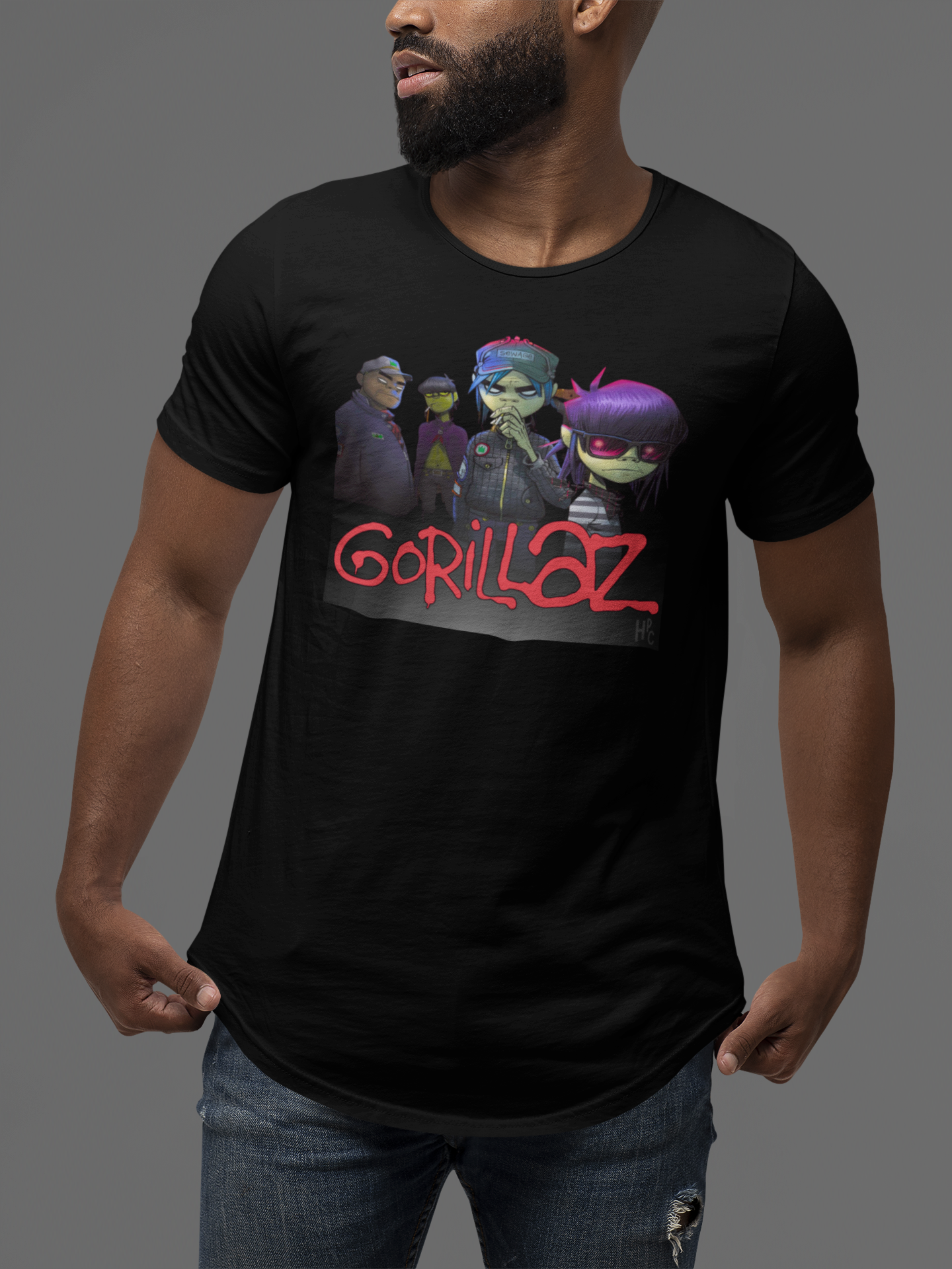 CAMISETA BANDA - GORILLAZ BAND