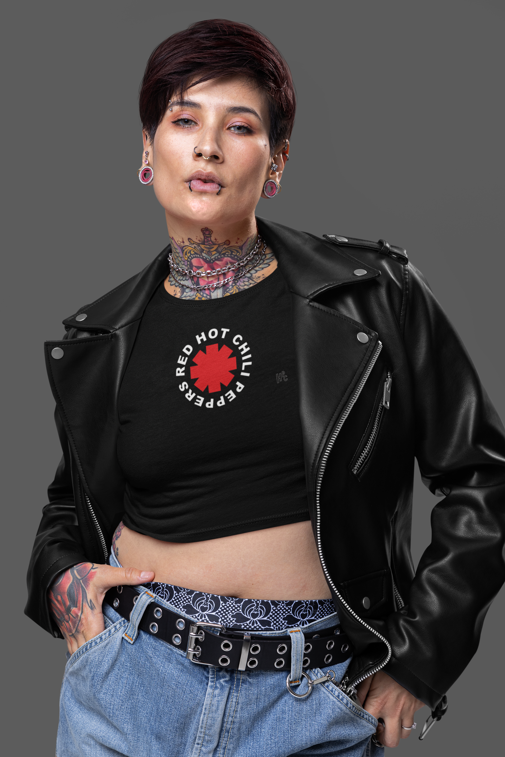 CROPPED RED HOT CHILI PEPPERS