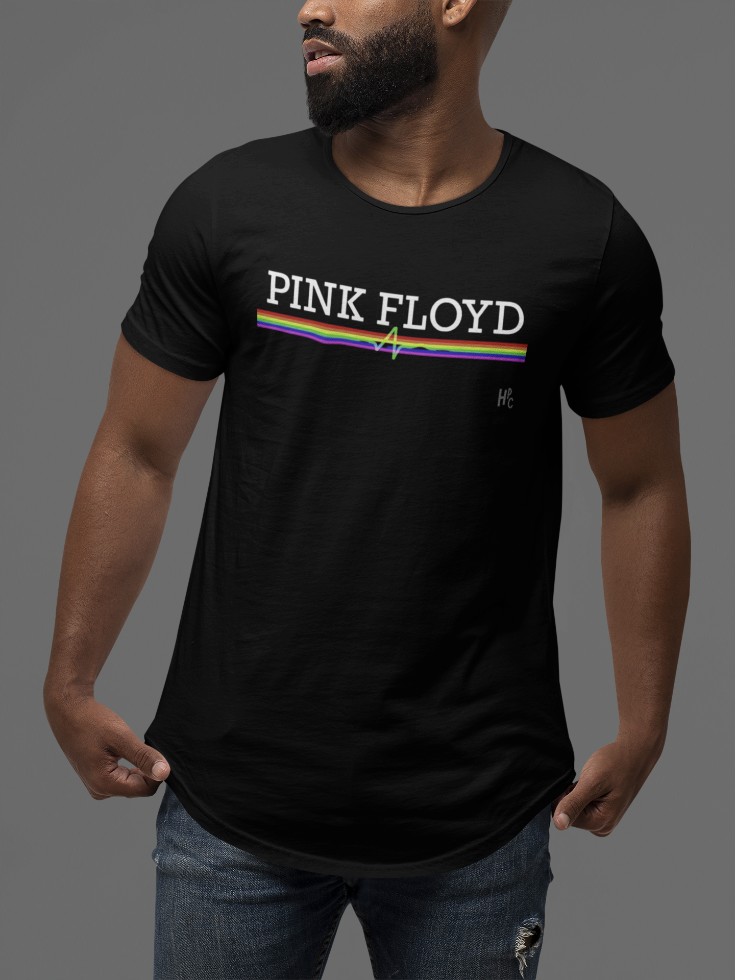 CAMISETA BANDA - PINK FLOYD COLOR