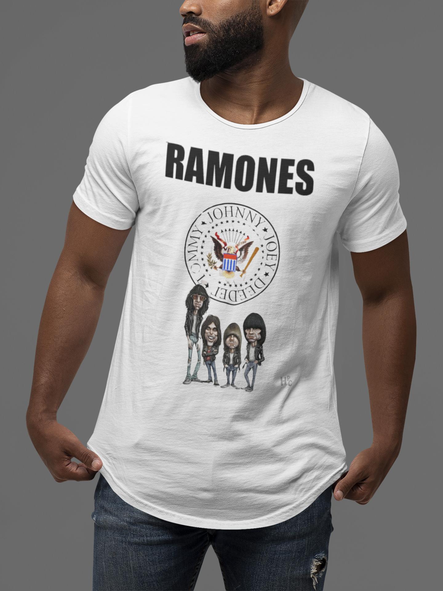 CAMISETA BANDA - RAMONES FUN