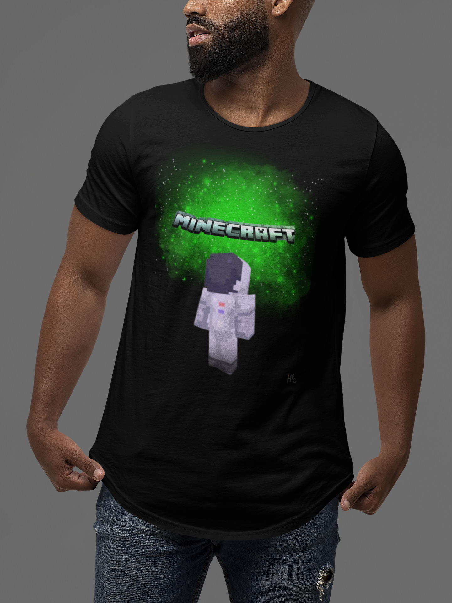 CAMISETA MINECRAFT ASTRONAUT