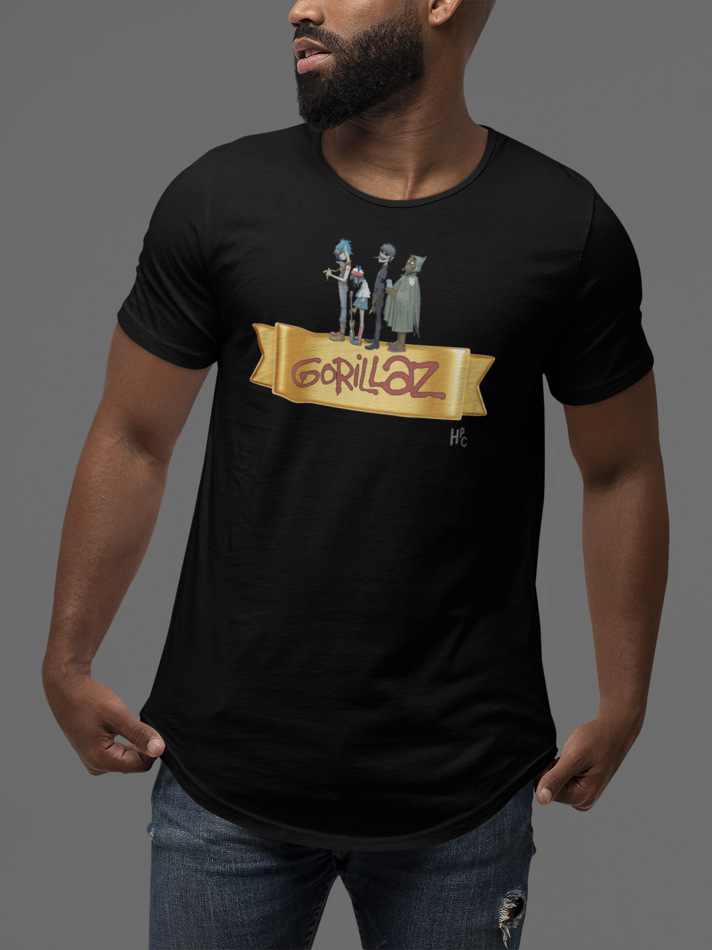 CAMISETA BANDA - GORILLAZ FAIXA